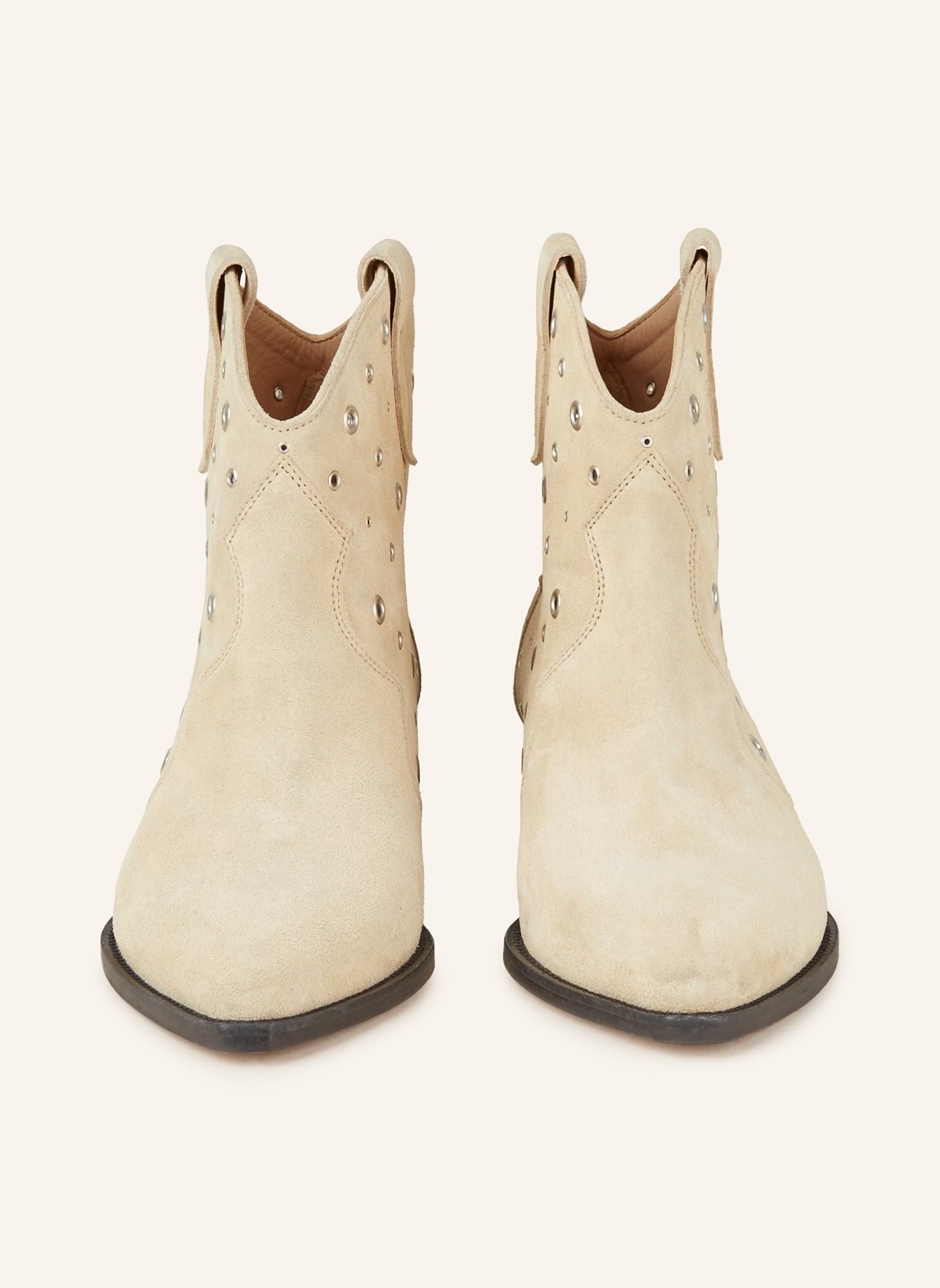 ISABEL MARANT Cowboy boots DEWINA, Color: BEIGE (Image 3)