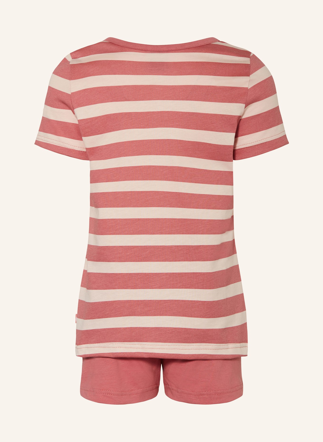 Sanetta Shorty-Schlafanzug, Farbe: HELLROT/ HELLROSA (Bild 2)