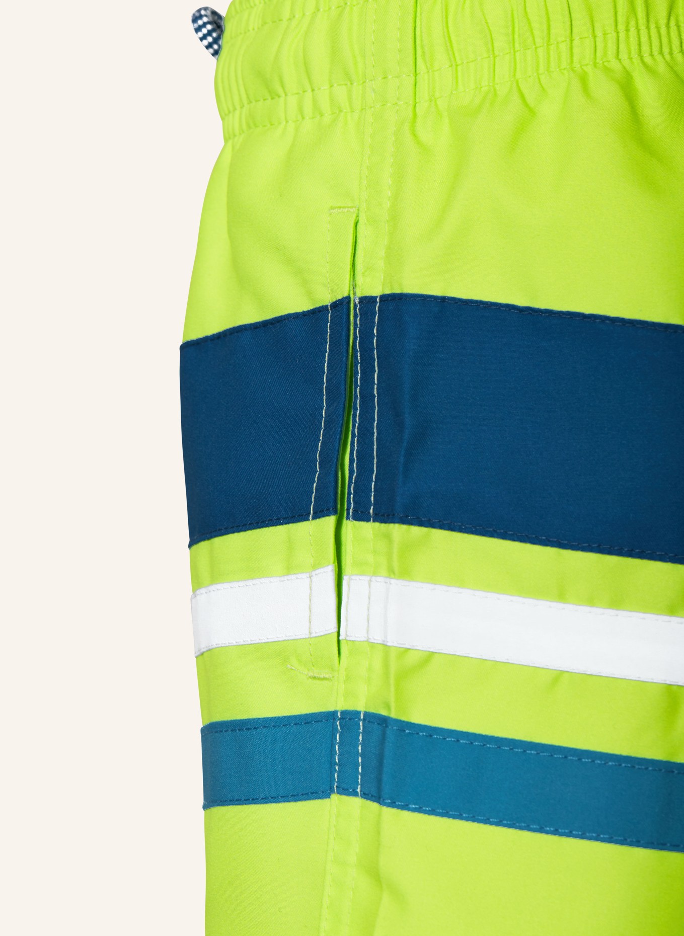 Sanetta Koupací šortky s UV ochranou 50+, Barva: SVĚTLE ZELENÁ/ PETROLEJOVÁ/ BÍLÁ (Obrázek 3)
