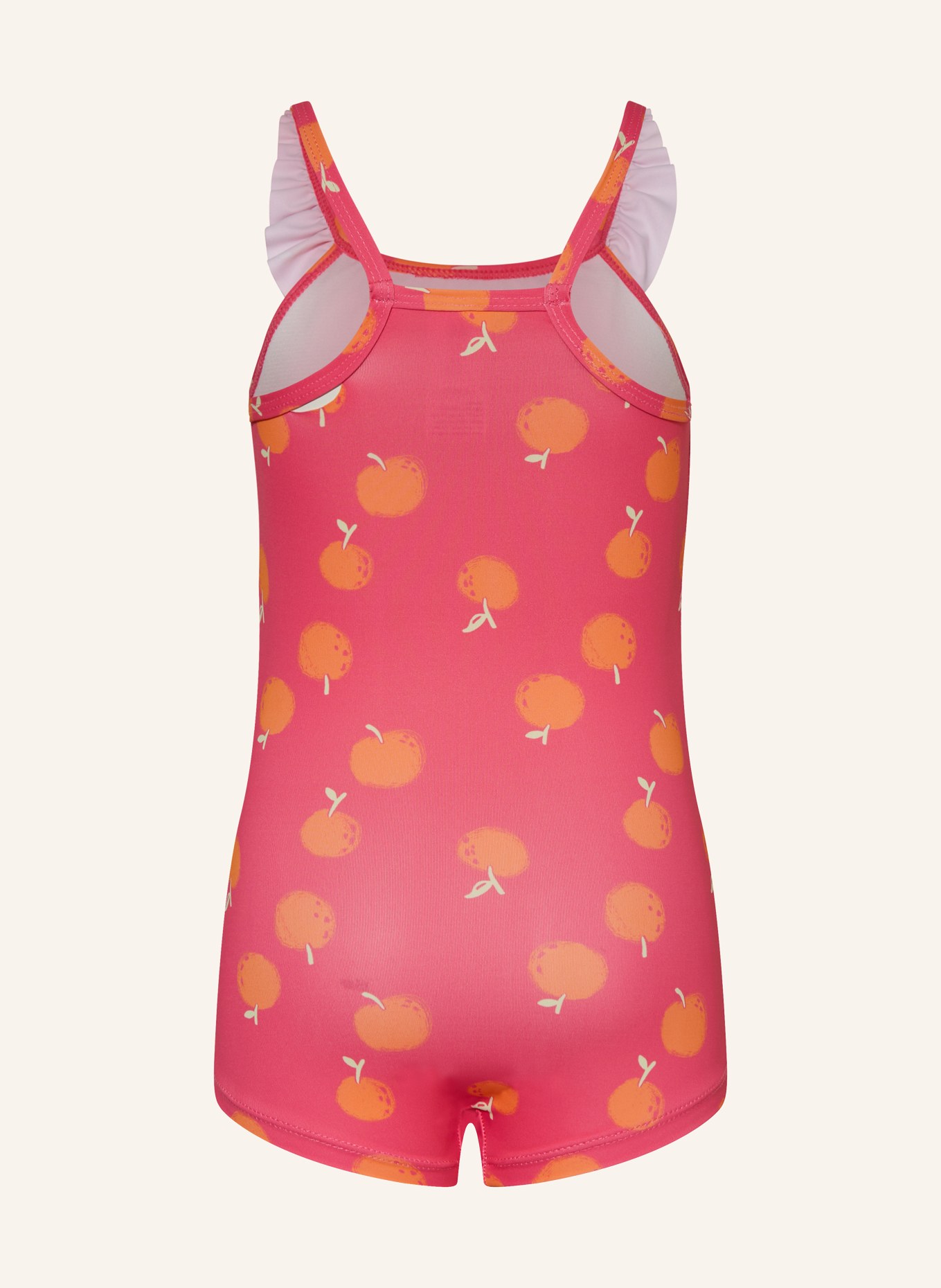 Sanetta Badeanzug mit UV-Schutz 50+, Farbe: PINK/ ORANGE (Bild 2)