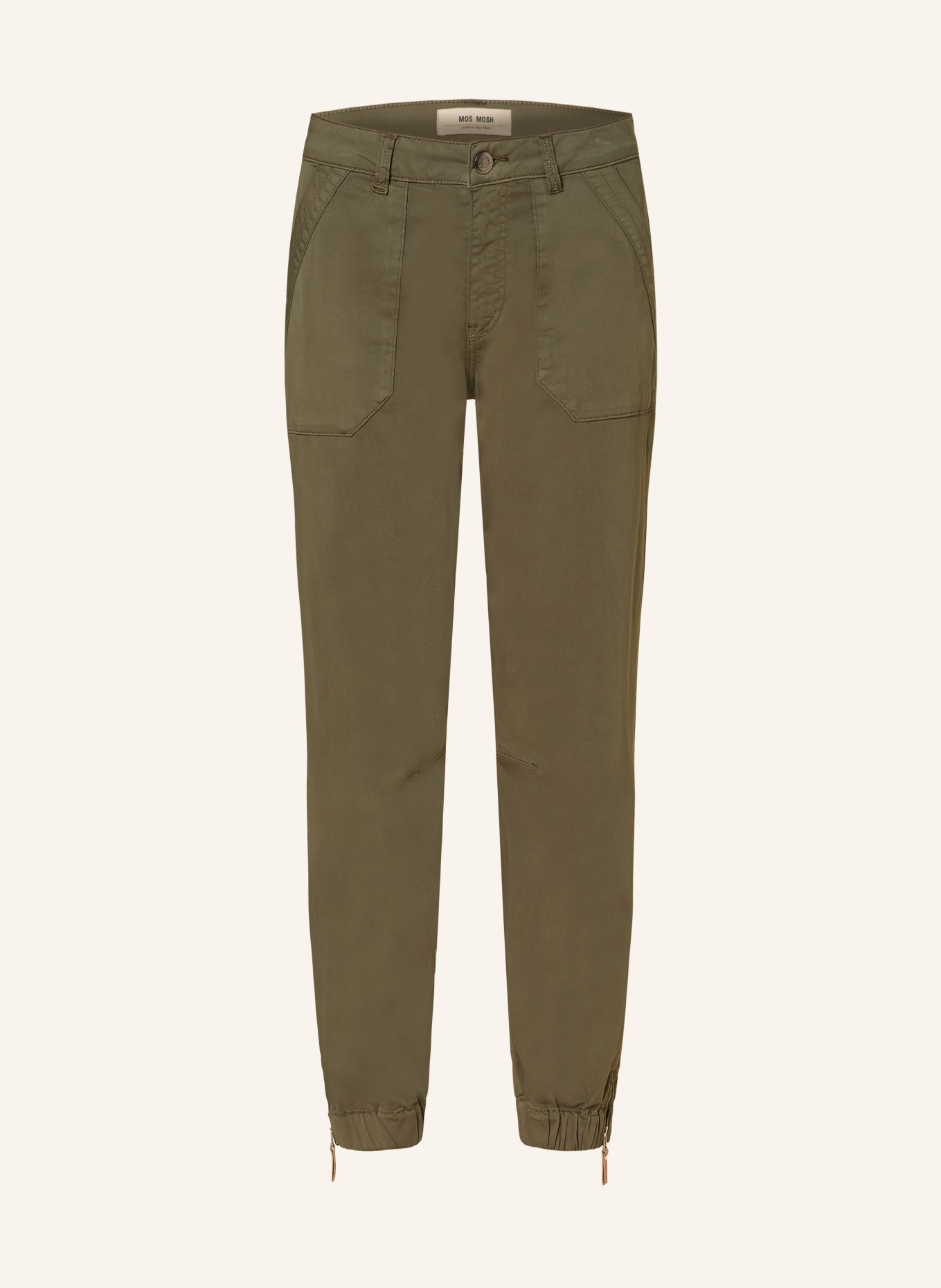 MOS MOSH Cargo pants MMNAINA, Color: OLIVE (Image 1)