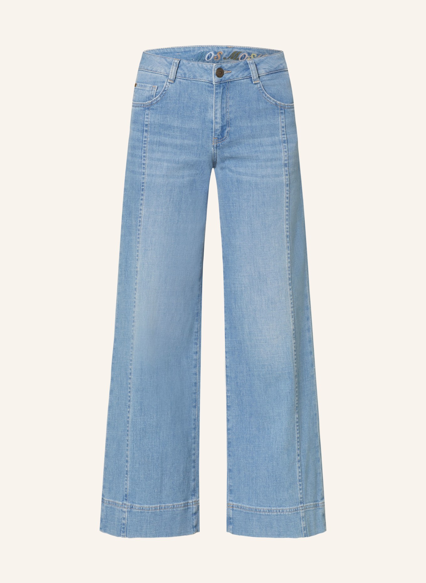 MOS MOSH Flared Jeans MMREEM, Farbe: 406 LIGHT BLUE (Bild 1)