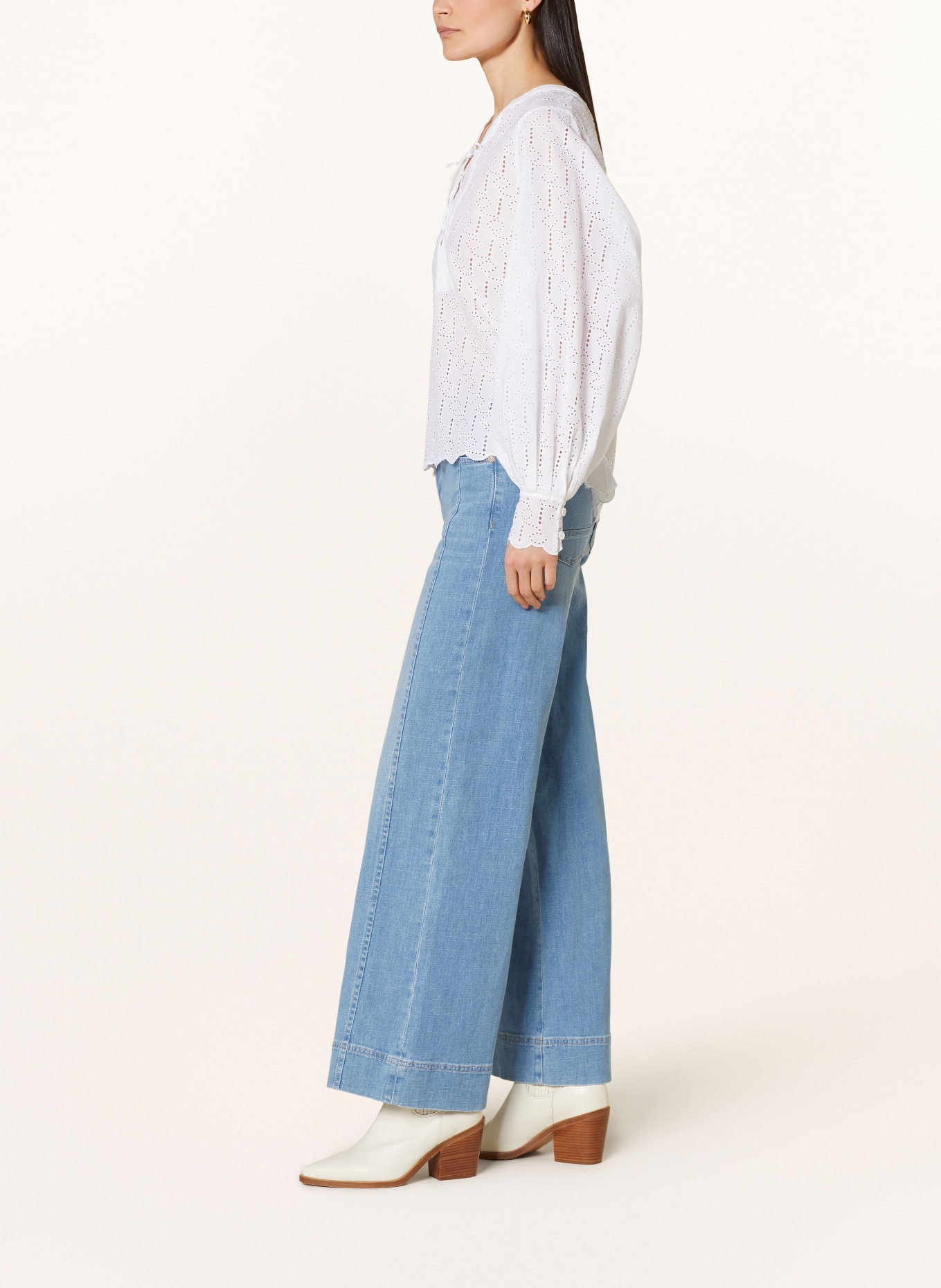 MOS MOSH Flared jeans MMREEM, Color: 406 LIGHT BLUE (Image 4)