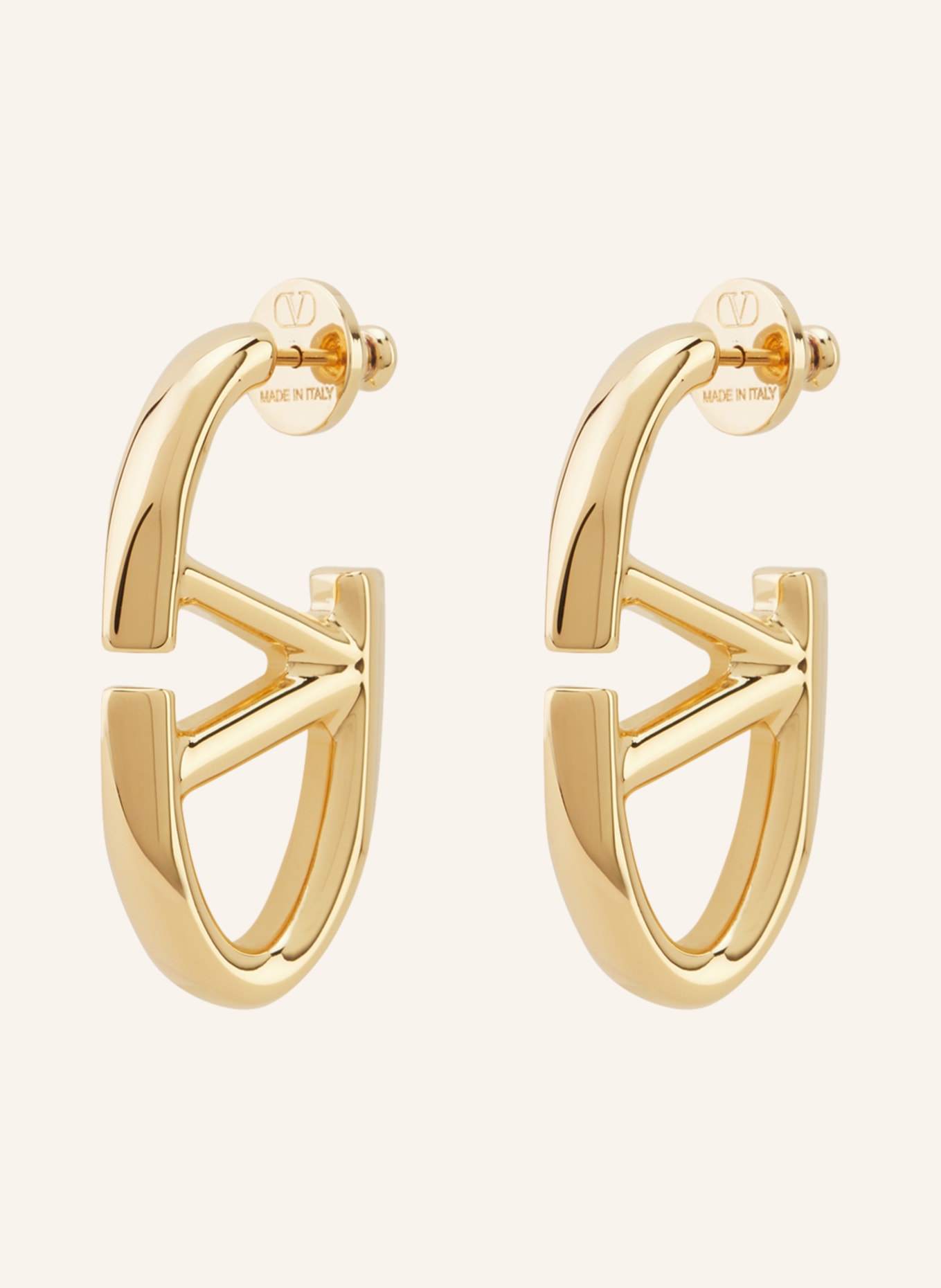 VALENTINO GARAVANI Earrings VLOGO MOON, Color: GOLD (Image 1)