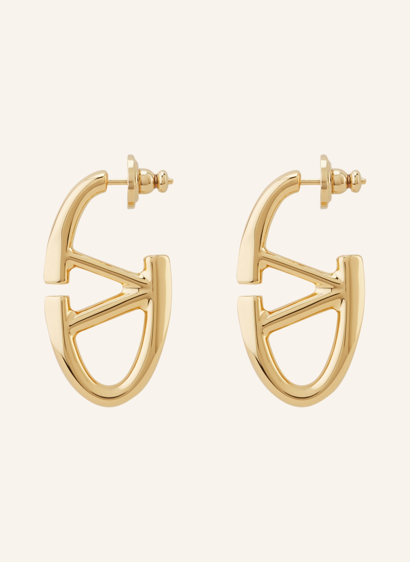 VALENTINO GARAVANI Earrings VLOGO MOON, Color: GOLD (Image 2)