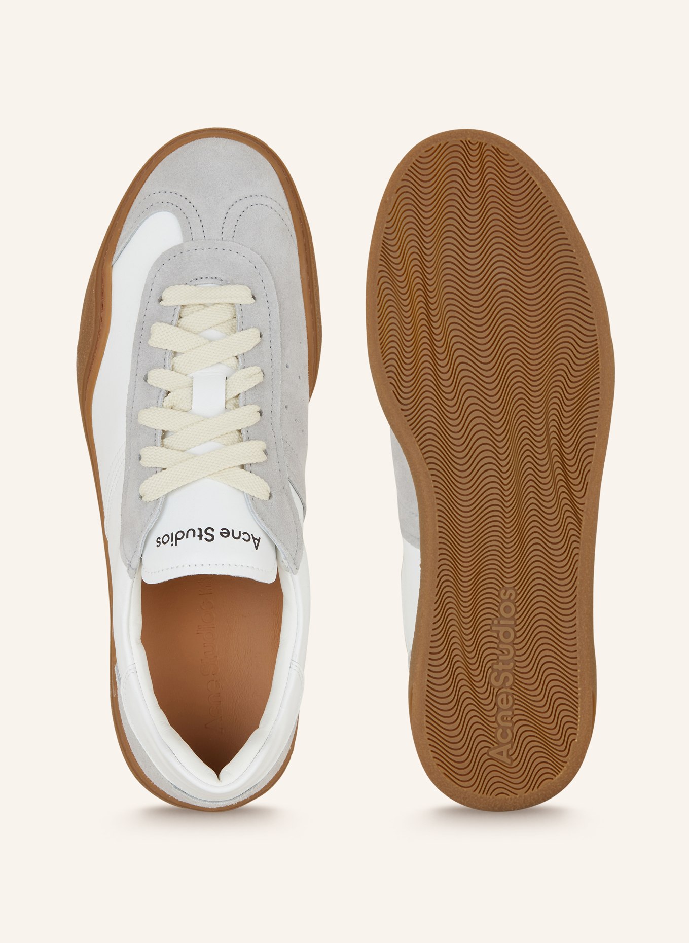 Acne Studios Sneakers, Color: WHITE/ LIGHT GRAY (Image 5)