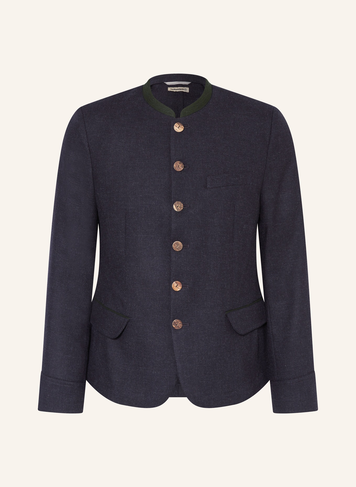 Gottseidank Kurtka ludowa typu janker HELMUT: GRANATOWY