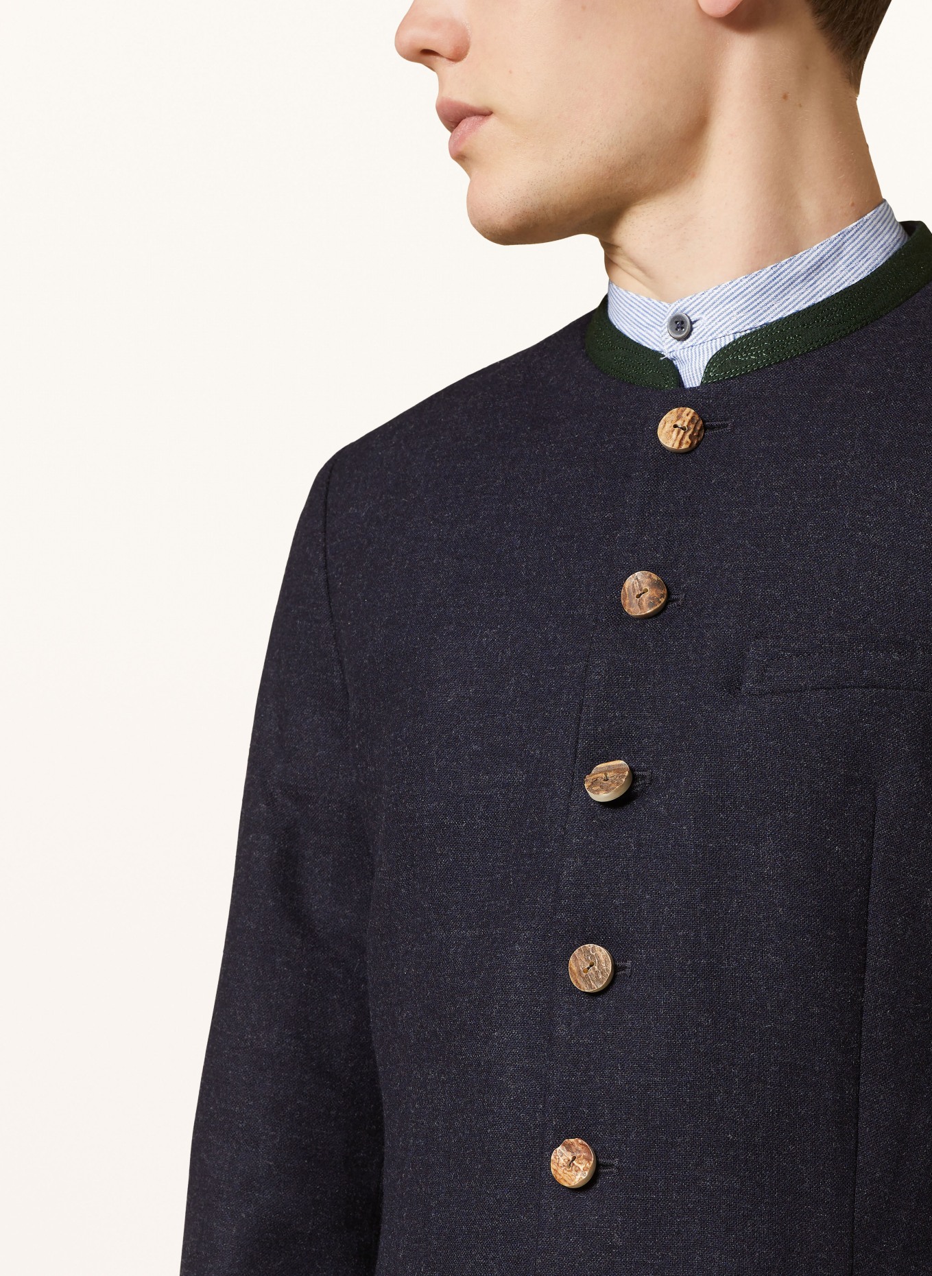 Gottseidank Kurtka ludowa typu janker HELMUT: GRANATOWY