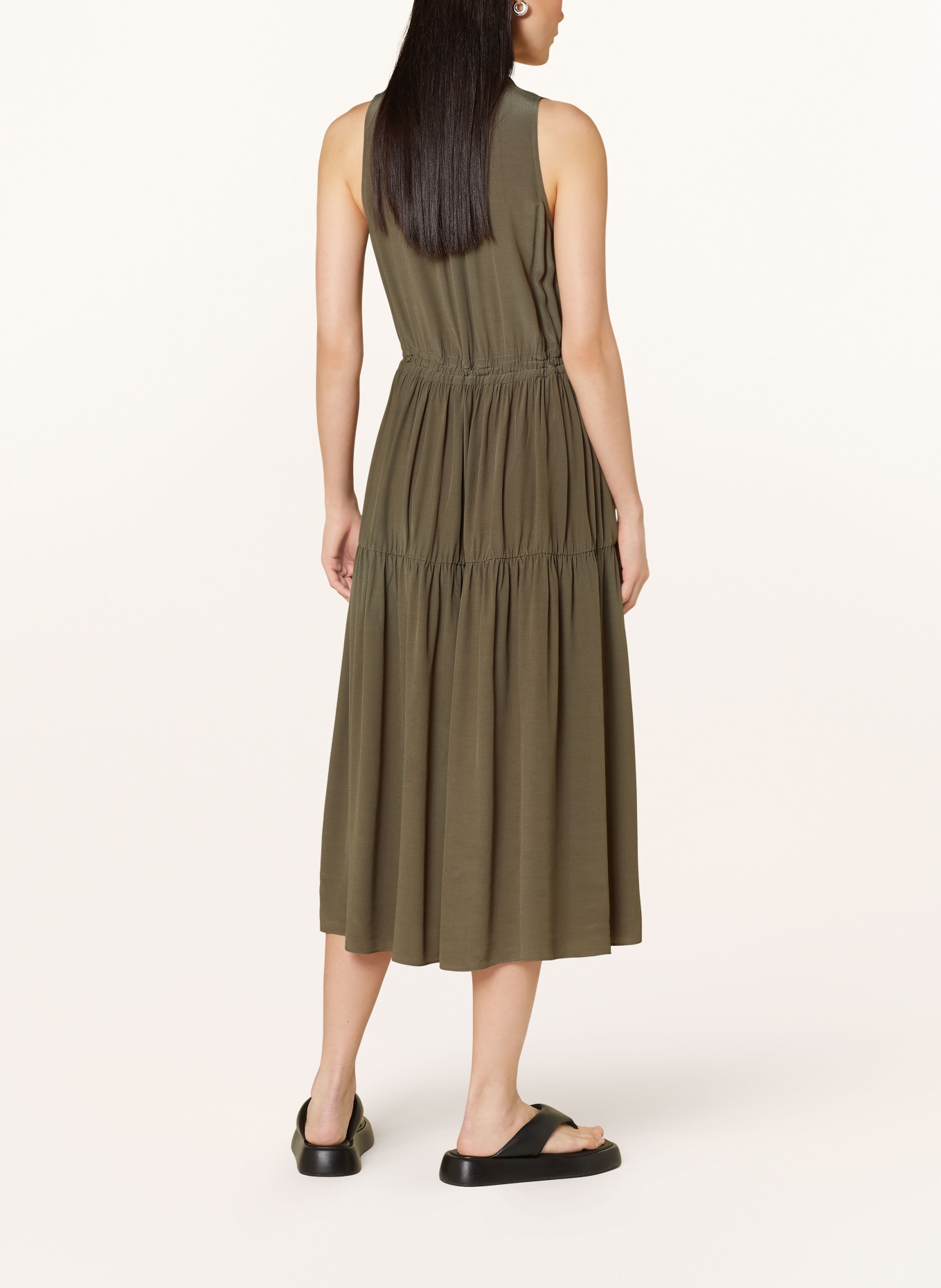 MOS MOSH Kleid MMSABRI mit Rüschen: OLIV