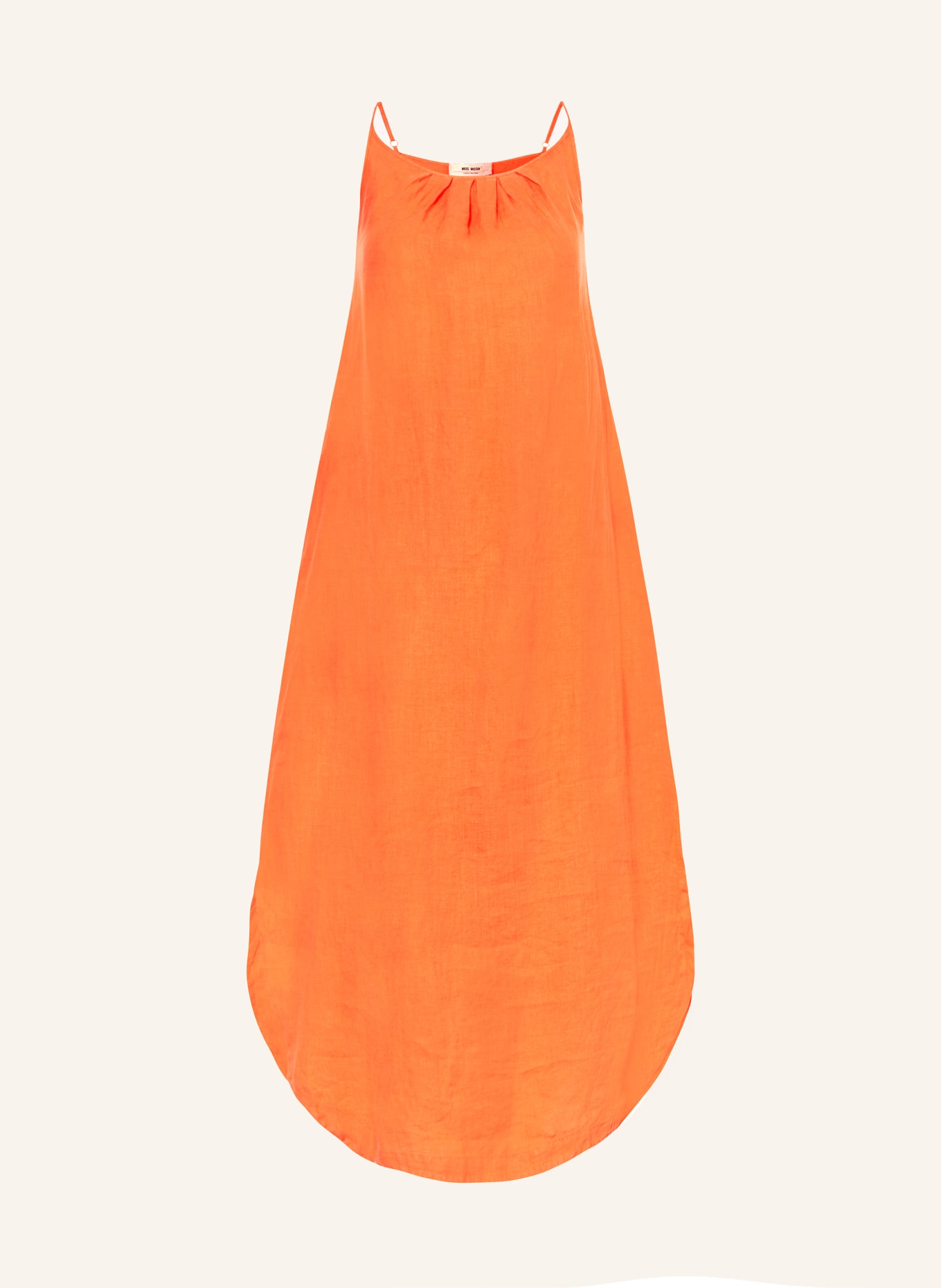 MOS MOSH Sukienka z lnu MMSHARI, Kolor: POMARAŃCZOWY (Obrazek 1)