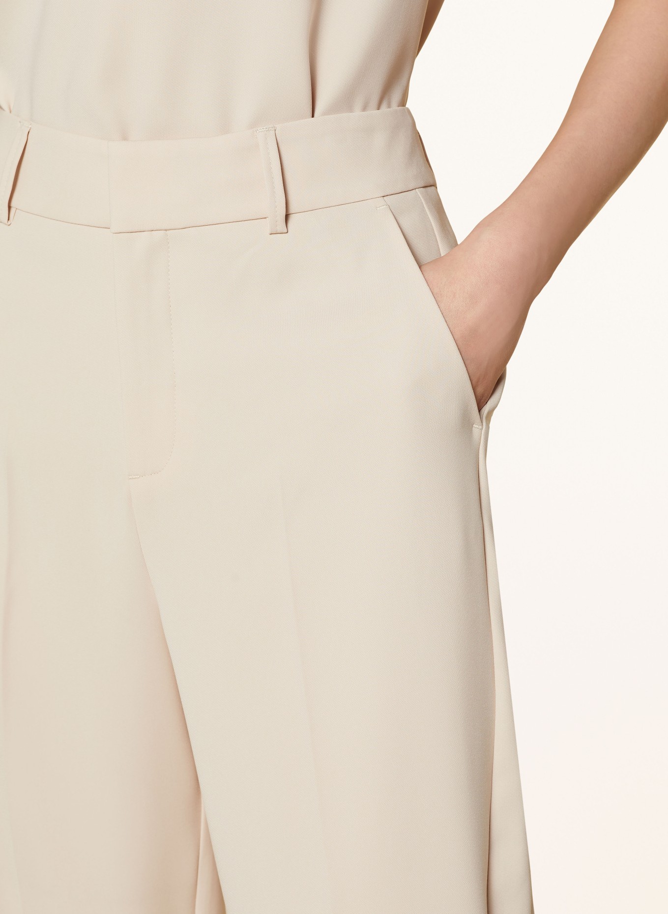 MOS MOSH 7/8 trousers MMEYLI, Color: BEIGE (Image 5)