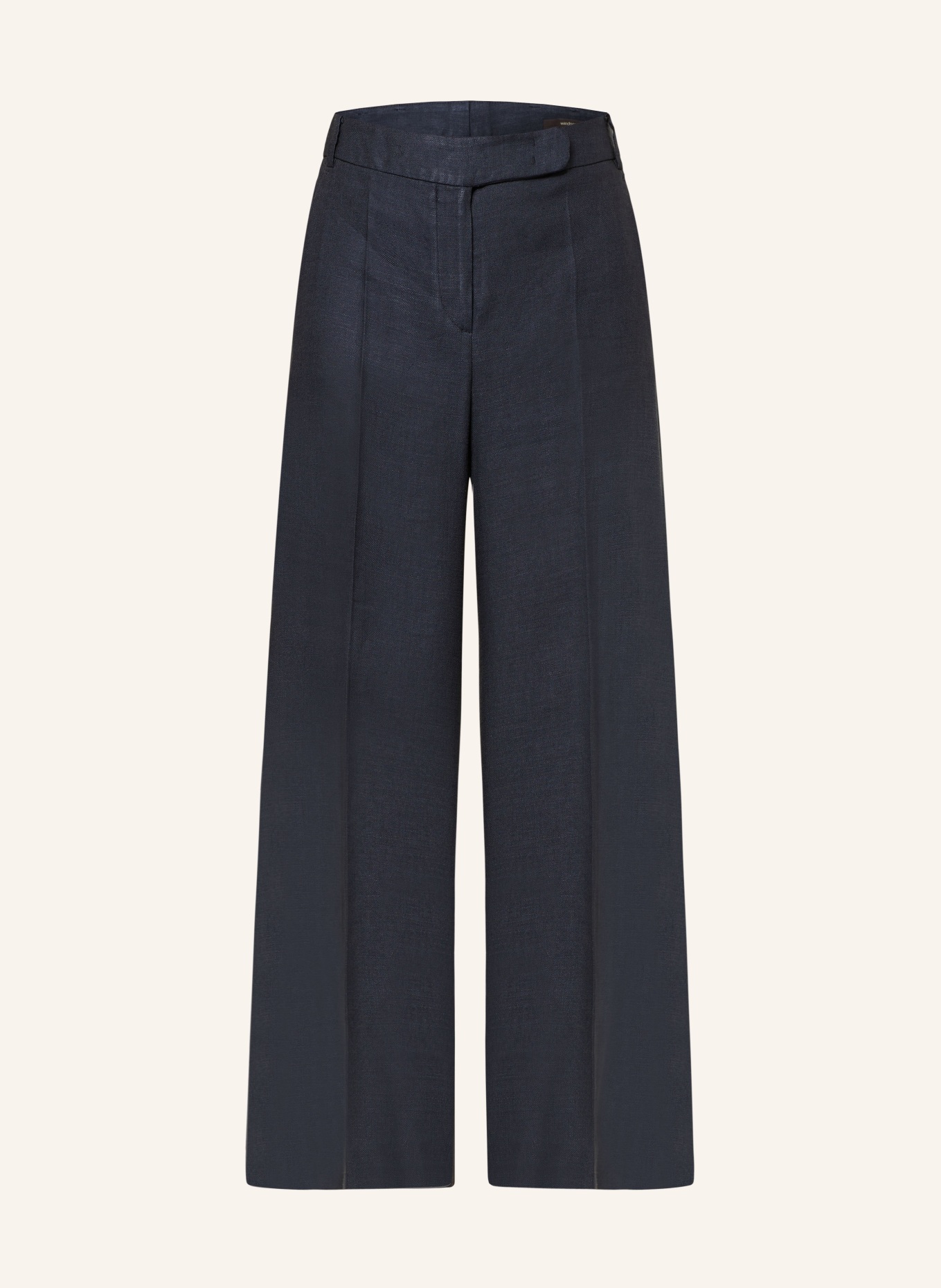 windsor. Culottes with linen, Color: 415 Navy 415 (Image 1)