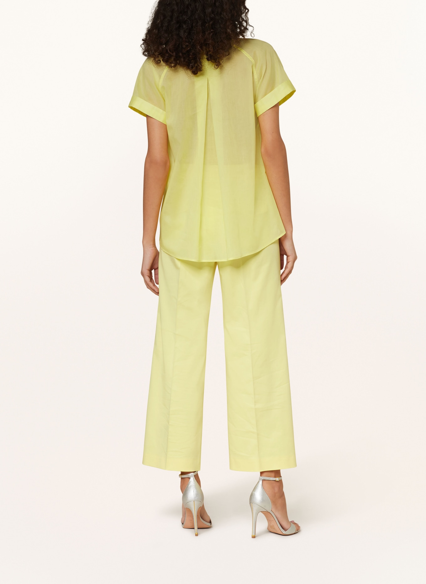 windsor. Blouse with detachable bow tie, Color: YELLOW (Image 3)
