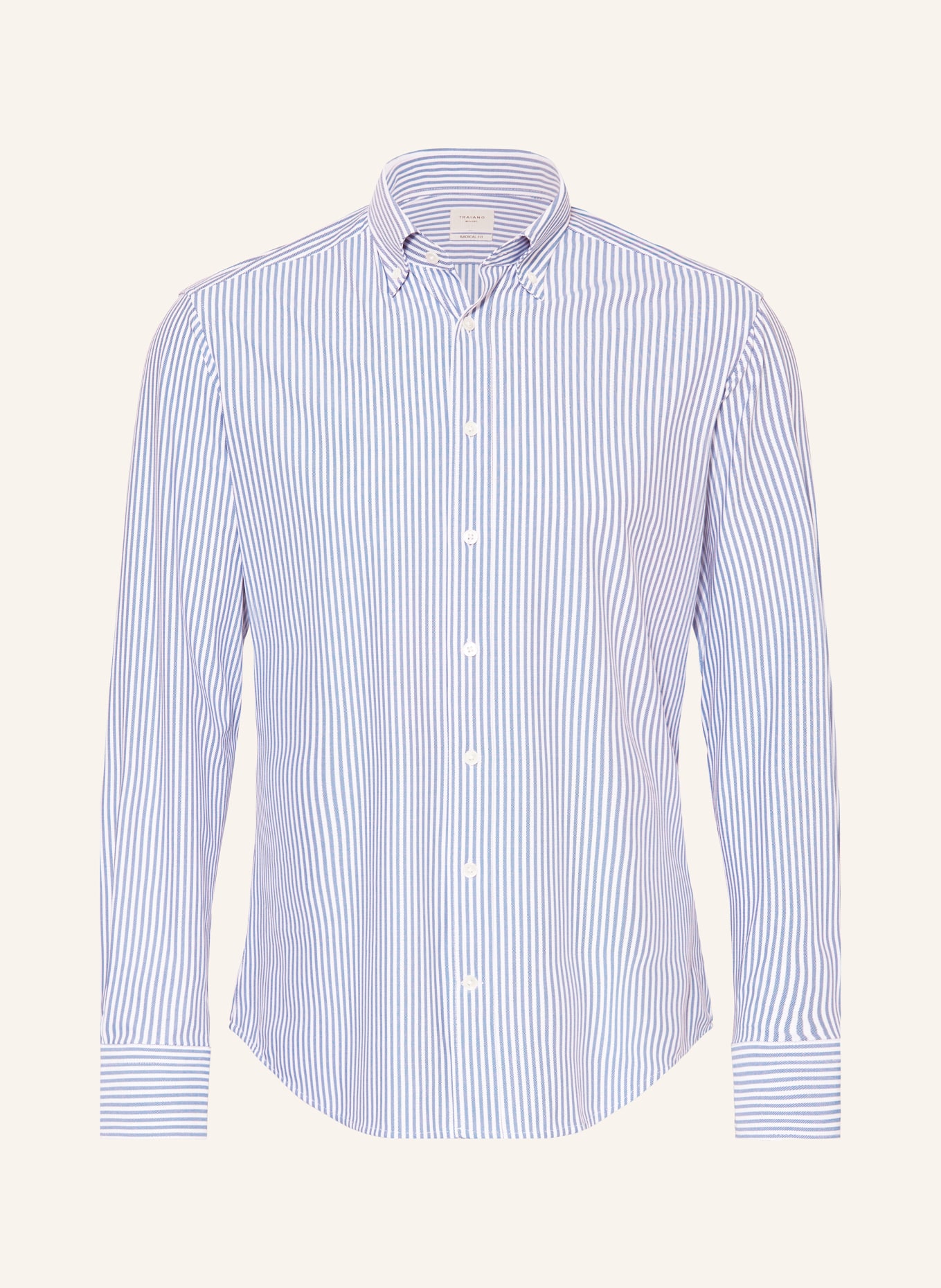 TRAIANO Jerseyhemd Radical Fit, Farbe: WEISS/ BLAU (Bild 1)