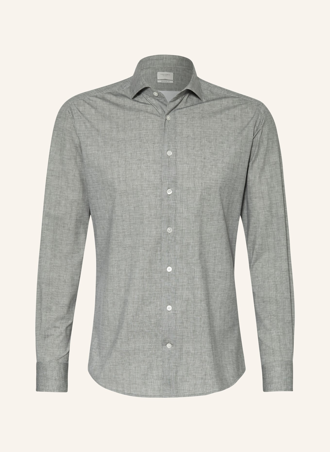 TRAIANO Jerseyhemd ROSSINI Radical Fit, Farbe: OLIV (Bild 1)
