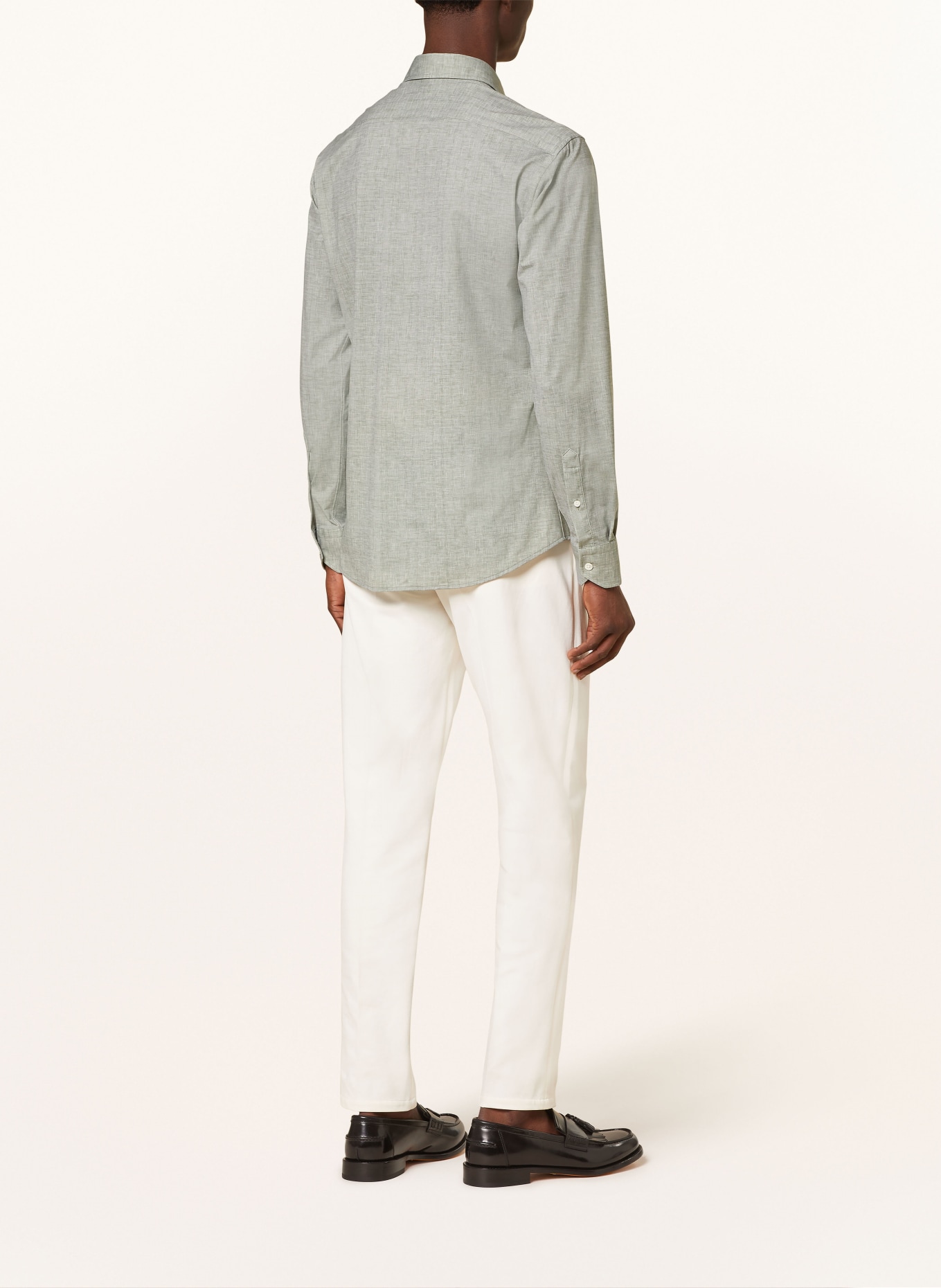 TRAIANO Jerseyhemd ROSSINI Radical Fit, Farbe: OLIV (Bild 3)