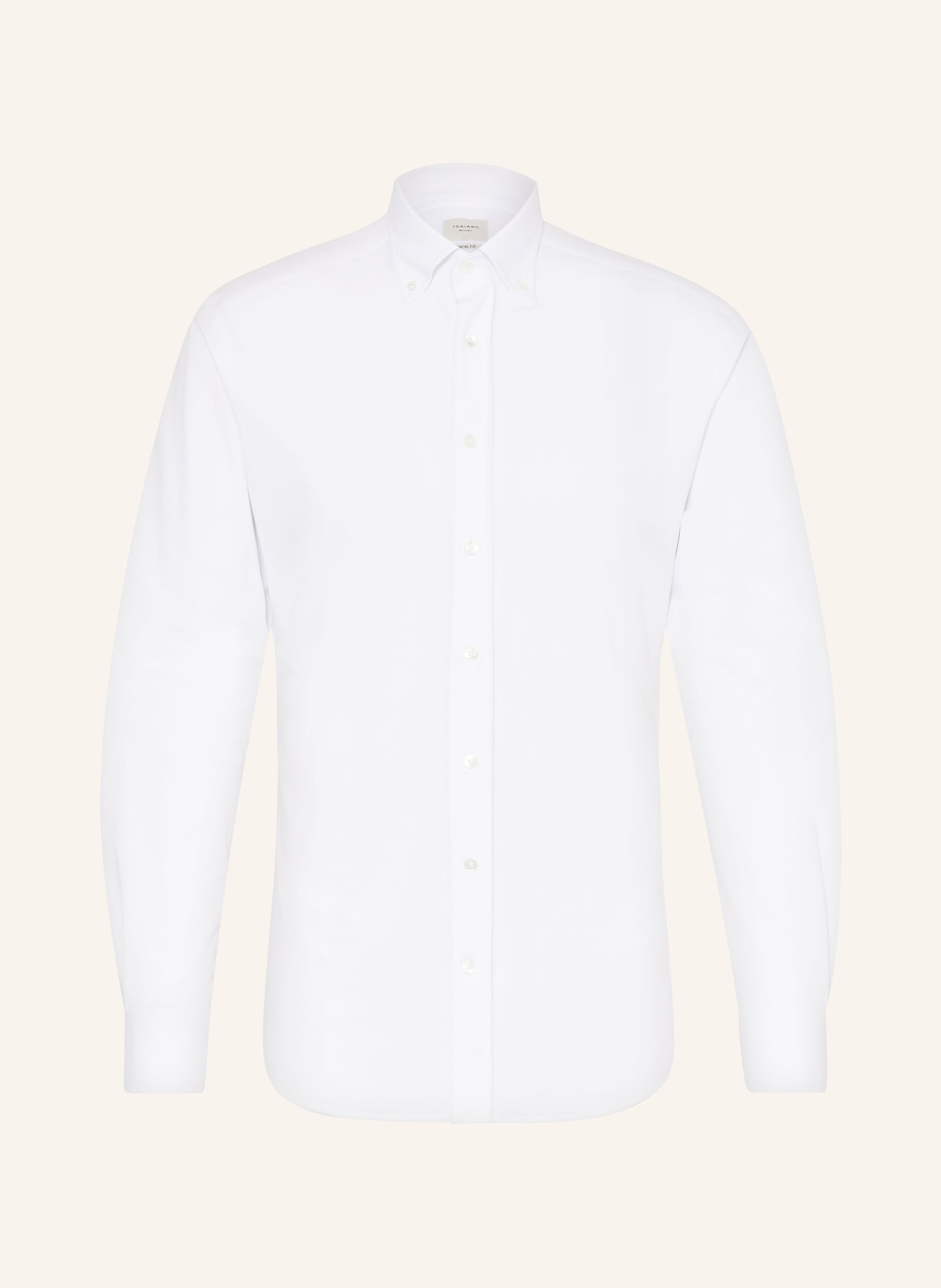 TRAIANO Oxford shirt radical fit, Color: WHITE (Image 1)