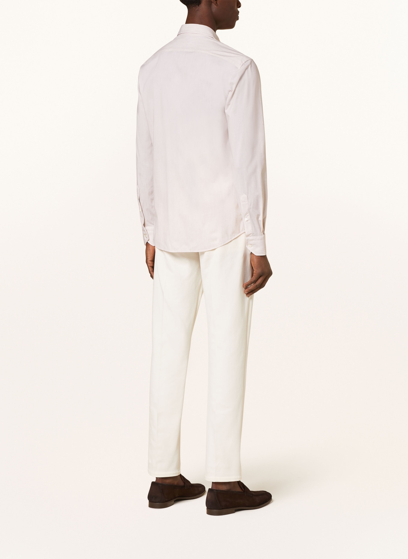 TRAIANO Jerseyhemd ROSSINI Radical Fit, Farbe: BEIGE (Bild 3)