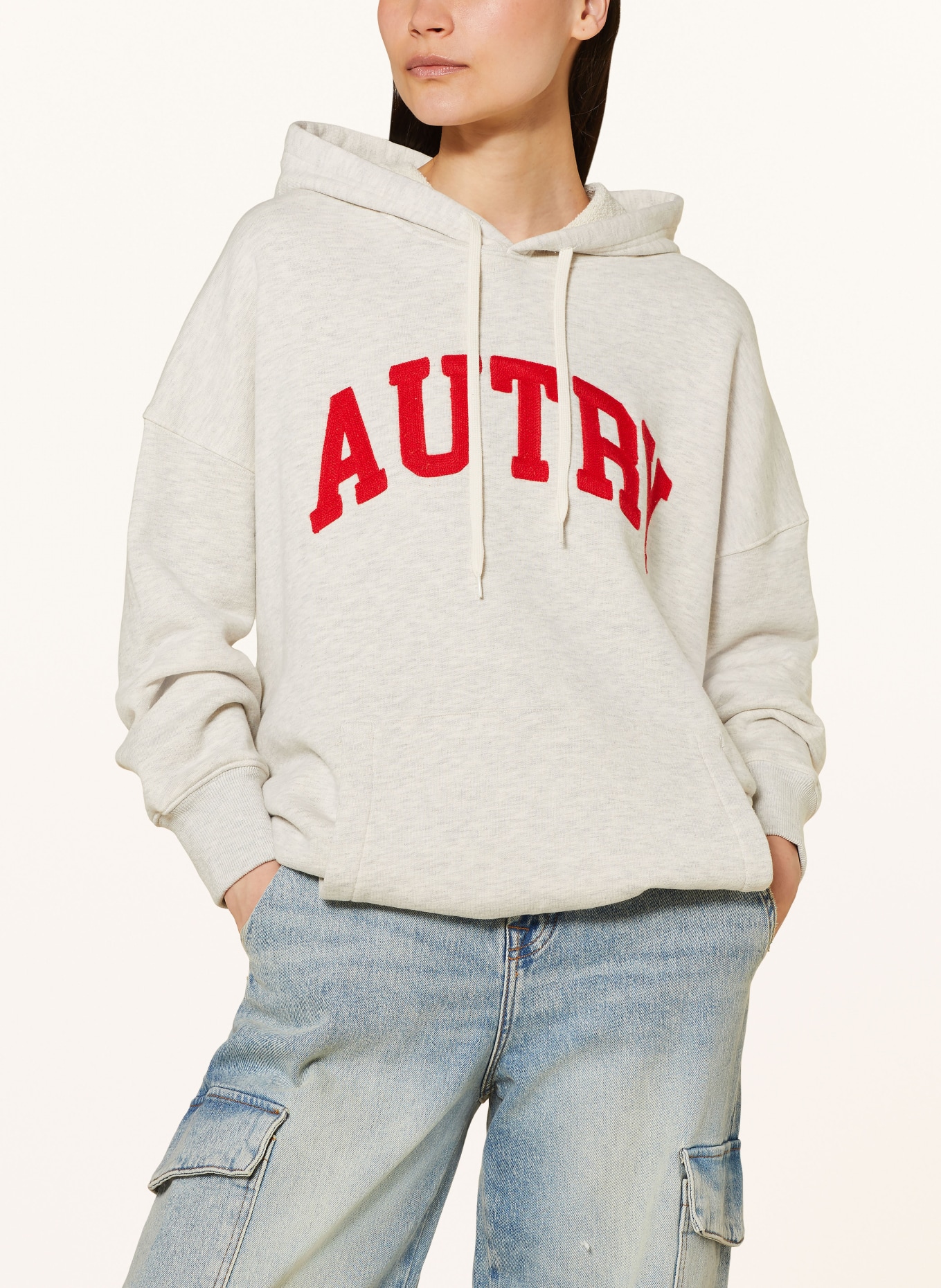 AUTRY Hoodie, Color: LIGHT GRAY (Image 5)
