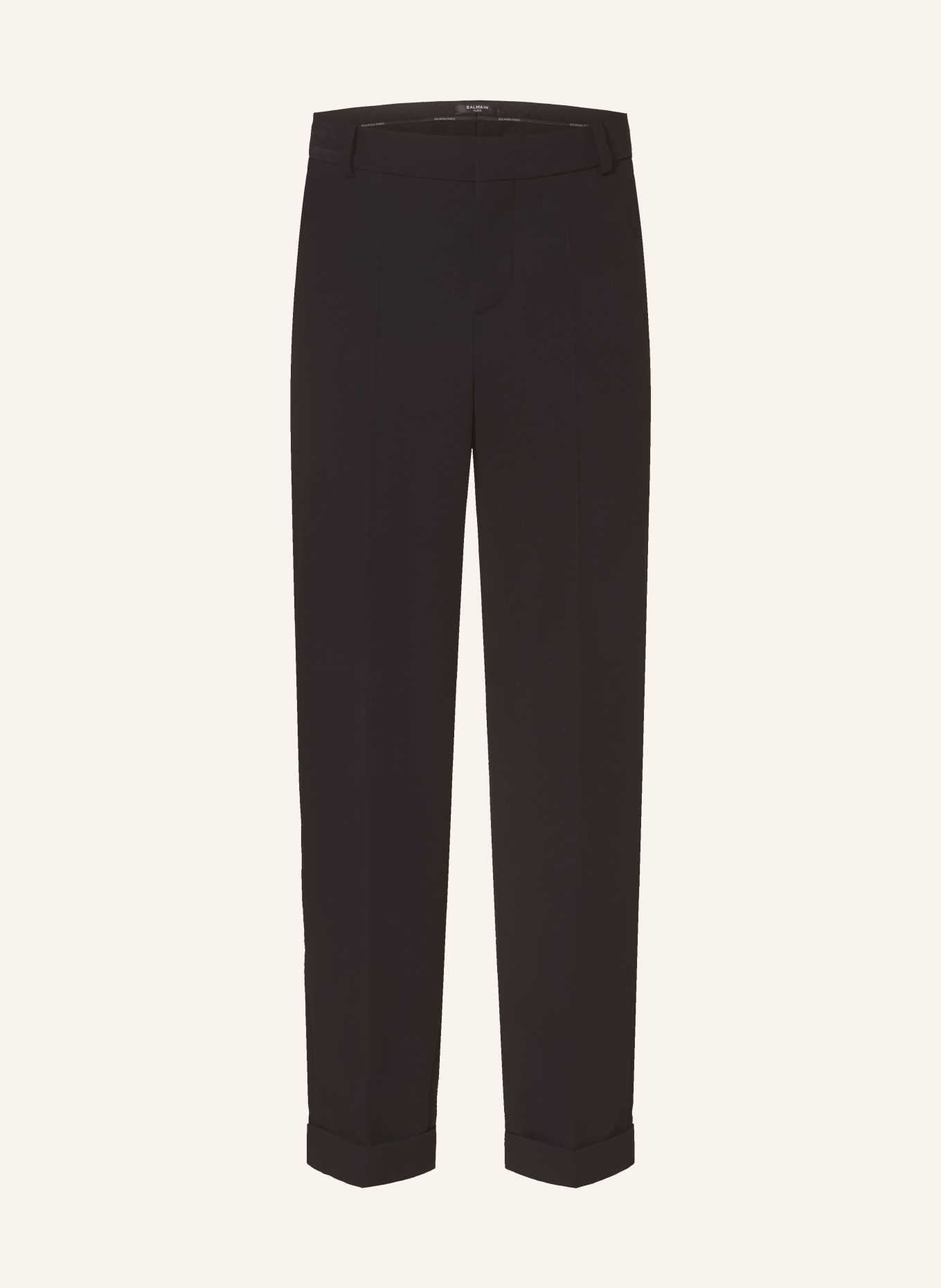 BALMAIN Spodnie regular fit, Kolor: 0PA Noir (Obrazek 1)