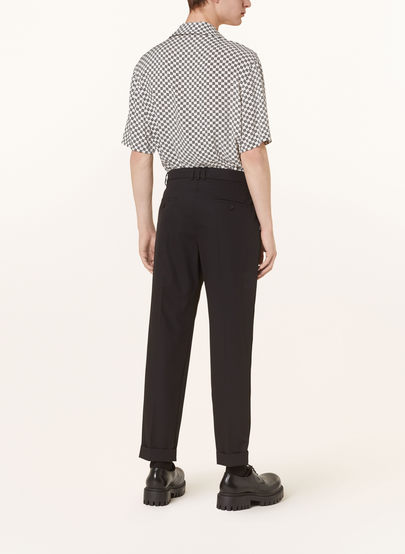 BALMAIN Spodnie regular fit, Kolor: 0PA Noir (Obrazek 4)