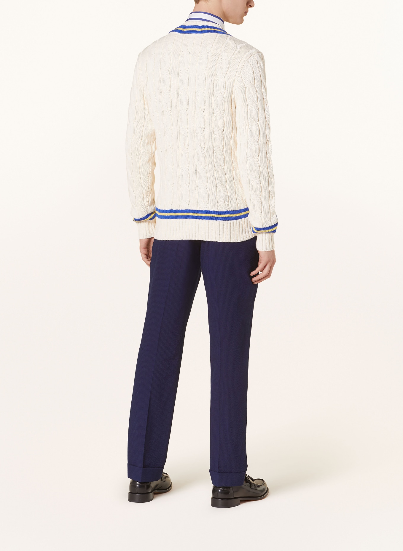 POLO RALPH LAUREN Pullover, Farbe: CREME/ BLAU/ GELB (Bild 3)
