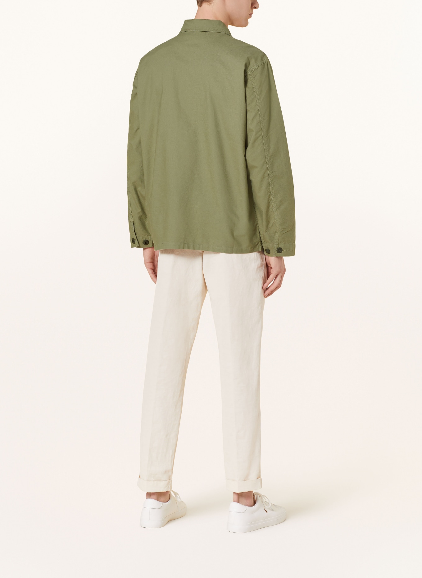 POLO RALPH LAUREN Overshirt, Color: OLIVE (Image 3)