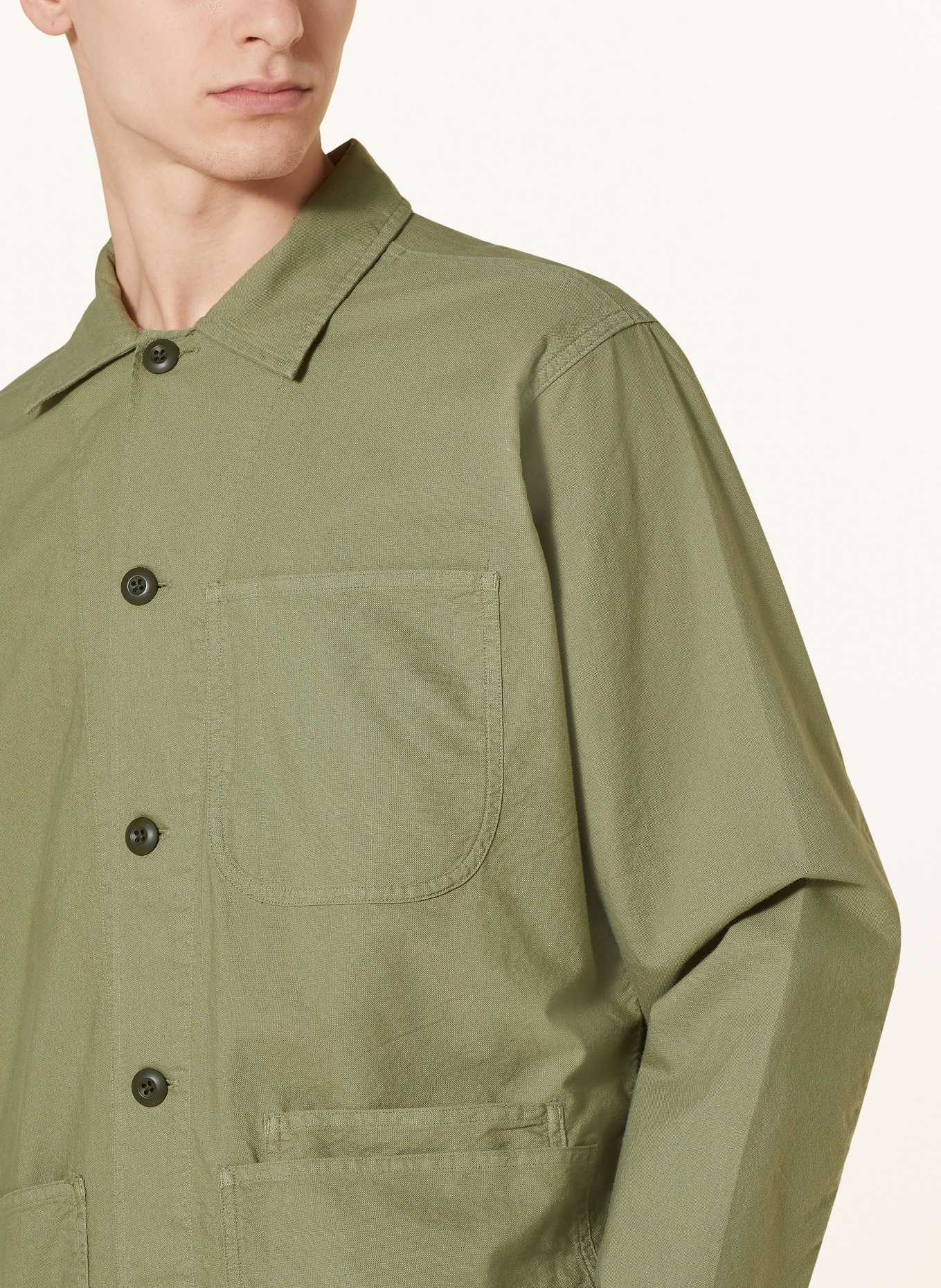 POLO RALPH LAUREN Overshirt, Color: OLIVE (Image 4)