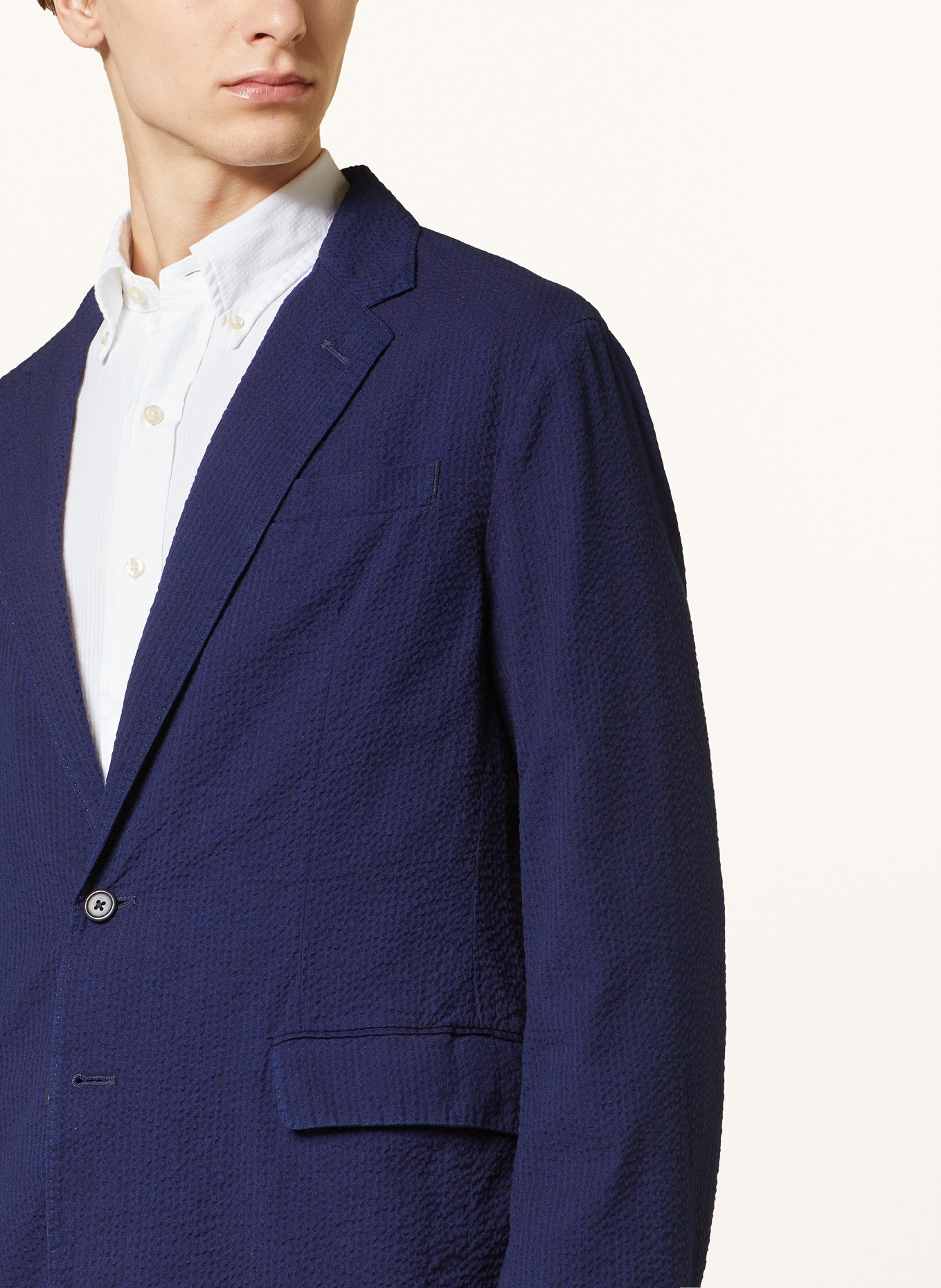 POLO RALPH LAUREN Suit jacket modern fit, Color: 001 BRIGHT BLUE/WHITE (Image 5)