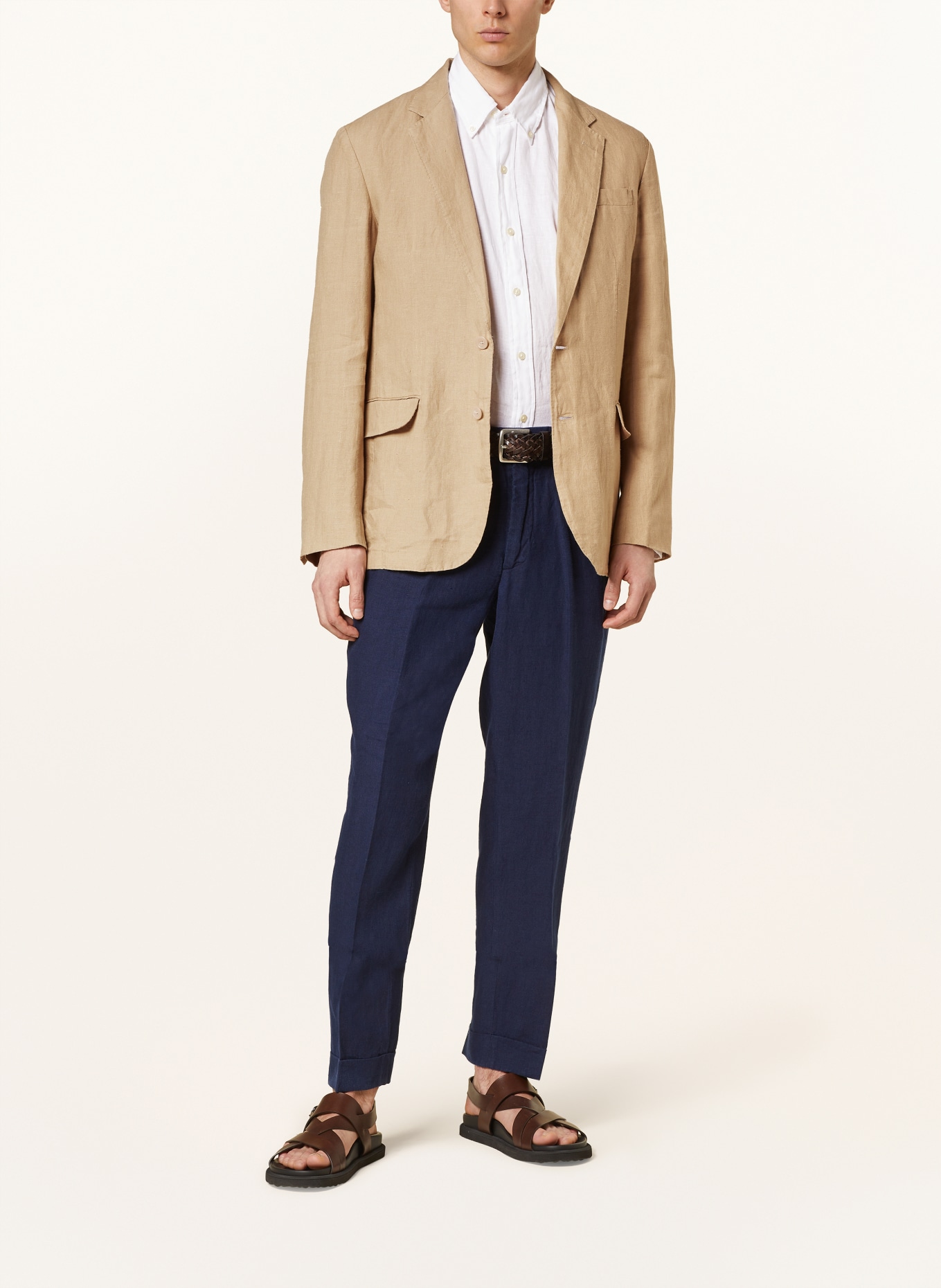 POLO RALPH LAUREN Linen blazer slim fit, Color: 007 COASTAL BEIGE (Image 2)