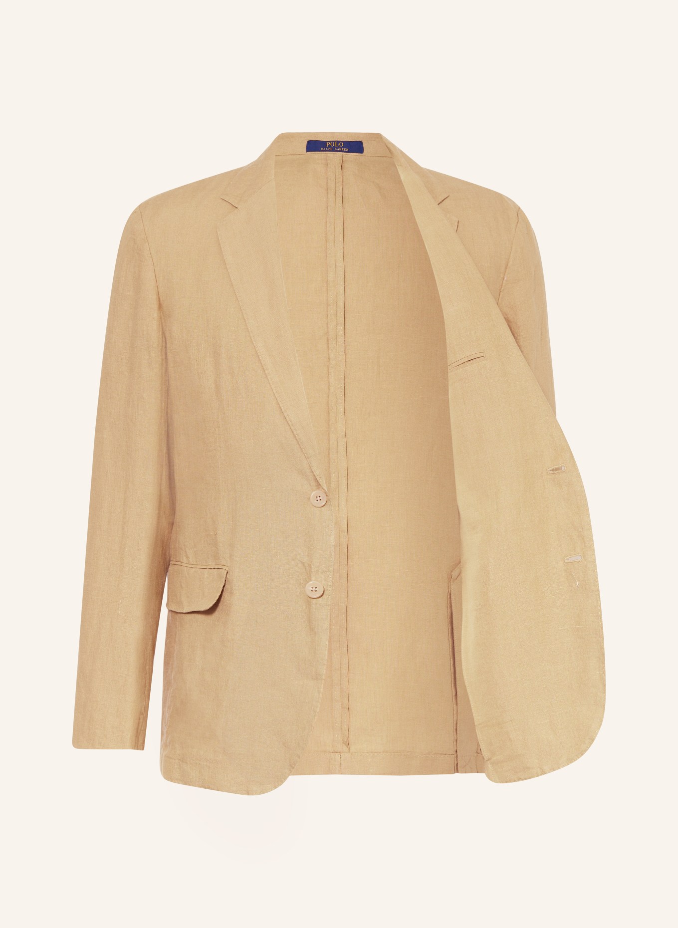 POLO RALPH LAUREN Linen blazer slim fit, Color: 007 COASTAL BEIGE (Image 4)