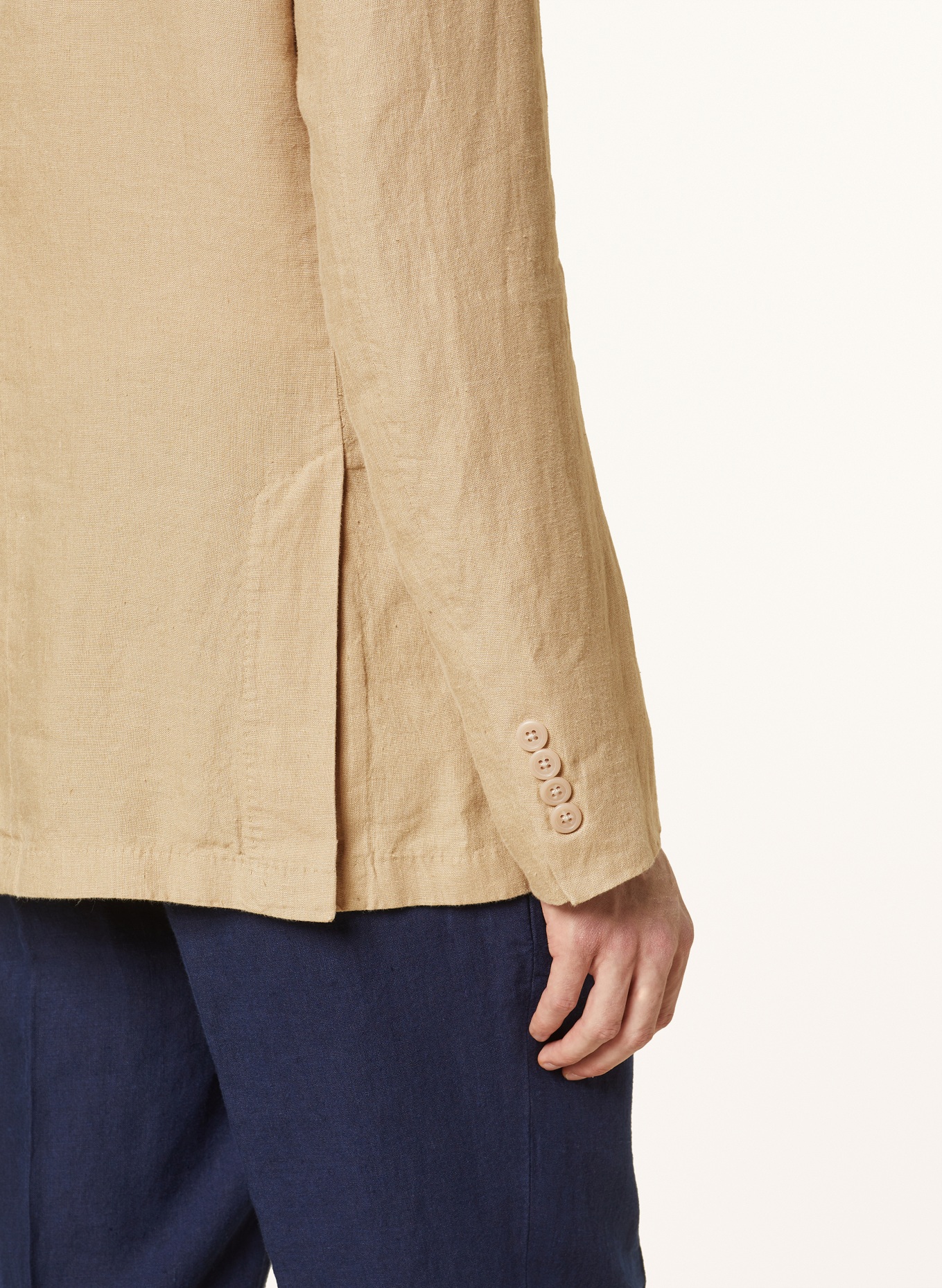 POLO RALPH LAUREN Linen blazer slim fit, Color: 007 COASTAL BEIGE (Image 6)