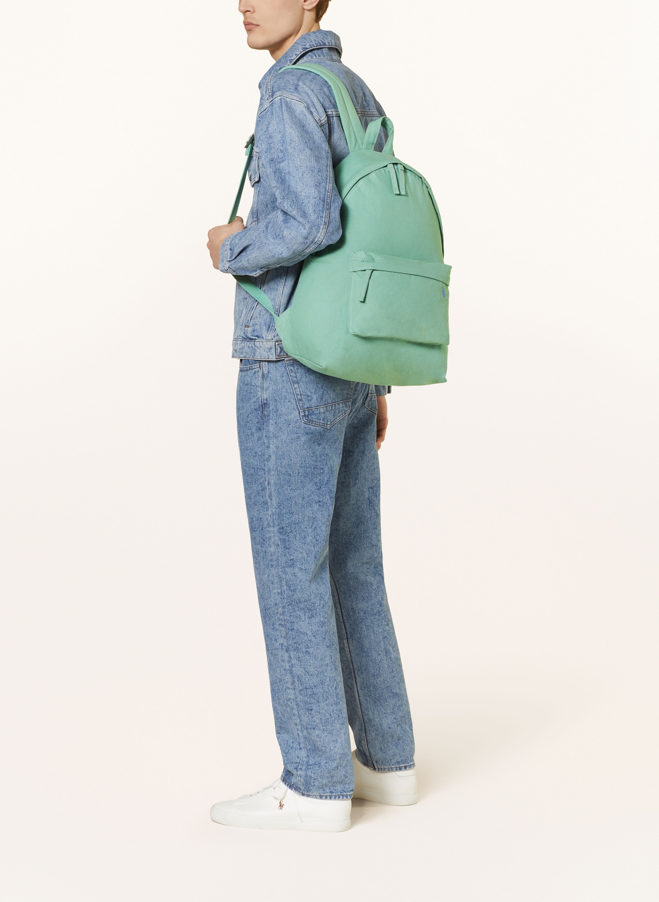 POLO RALPH LAUREN Backpack, Color: LIGHT GREEN (Image 4)