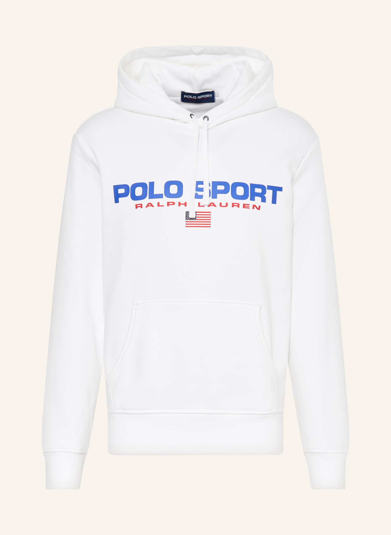 POLO SPORT Hoodie, Color: WHITE (Image 1)
