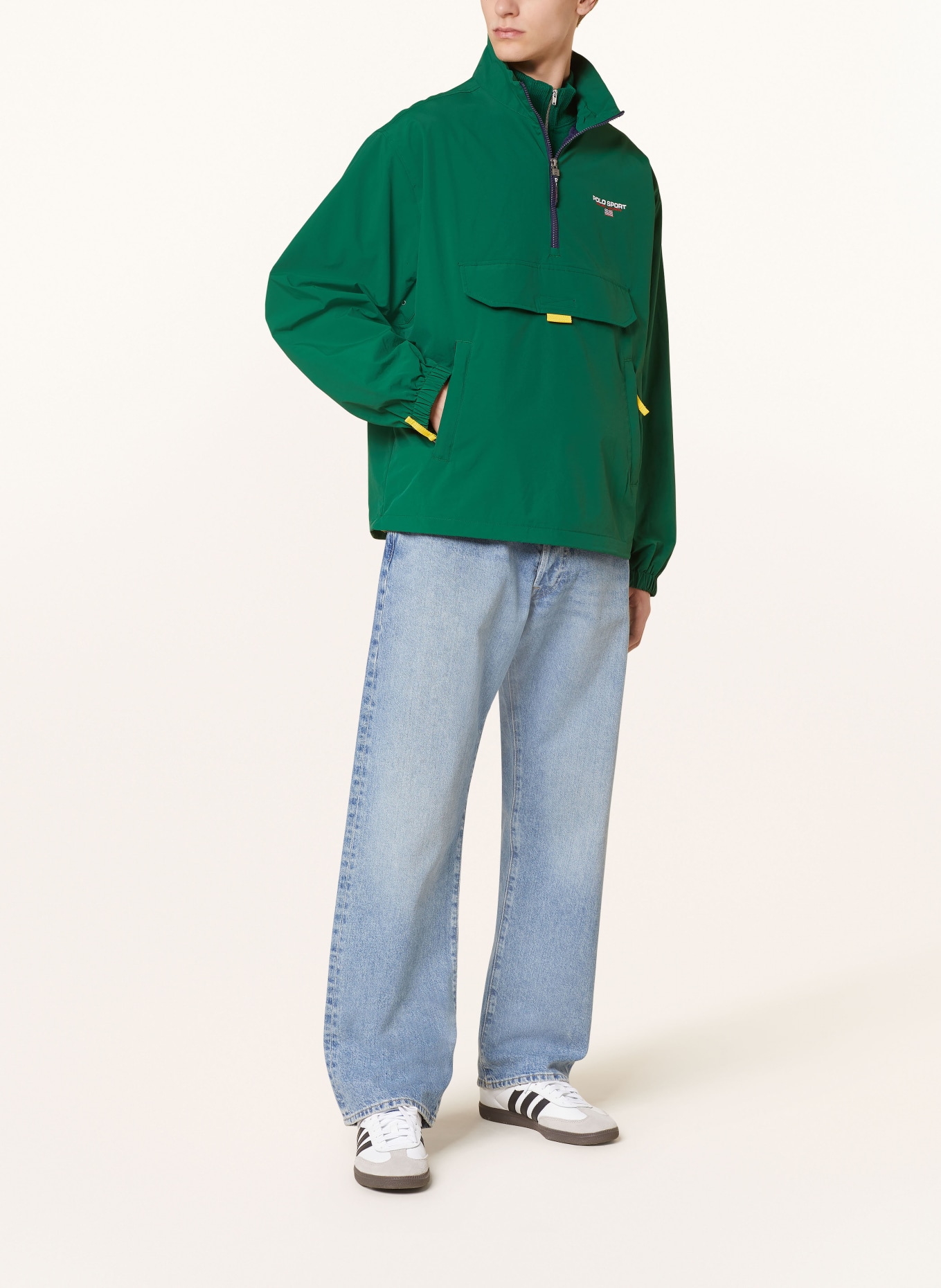 POLO SPORT Anorak jacket, Color: GREEN (Image 2)