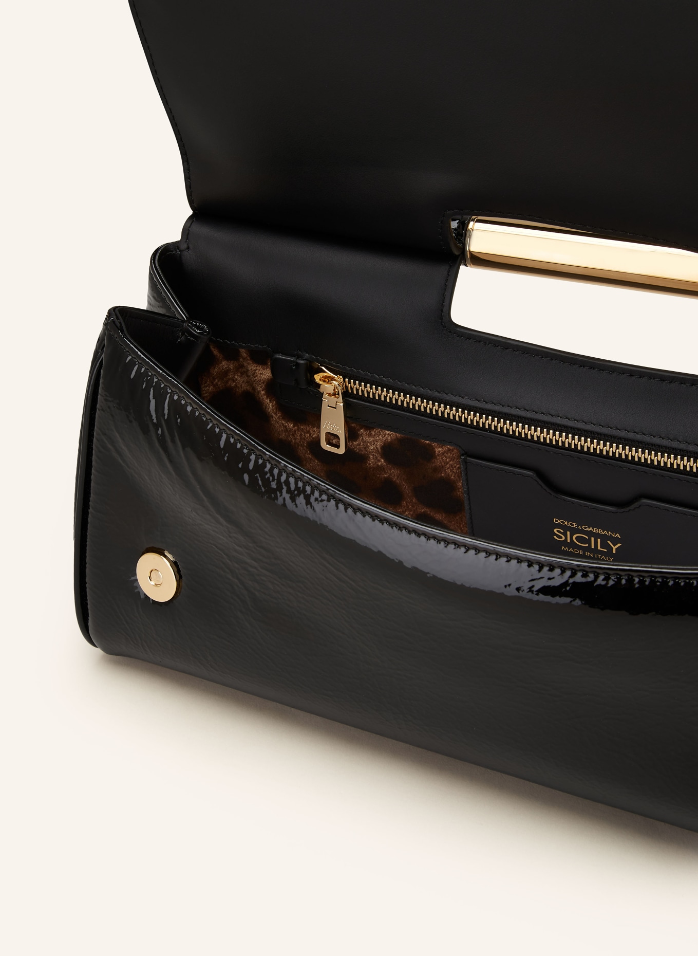 DOLCE & GABBANA Handbag SICILY, Color: BLACK (Image 3)