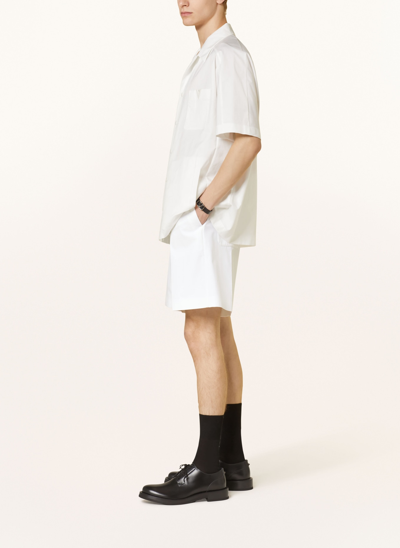 VALENTINO Shorts, Color: WHITE (Image 4)