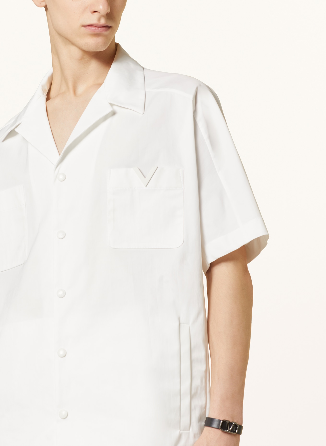 VALENTINO Resorthemd Comfort Fit, Farbe: WEISS (Bild 4)
