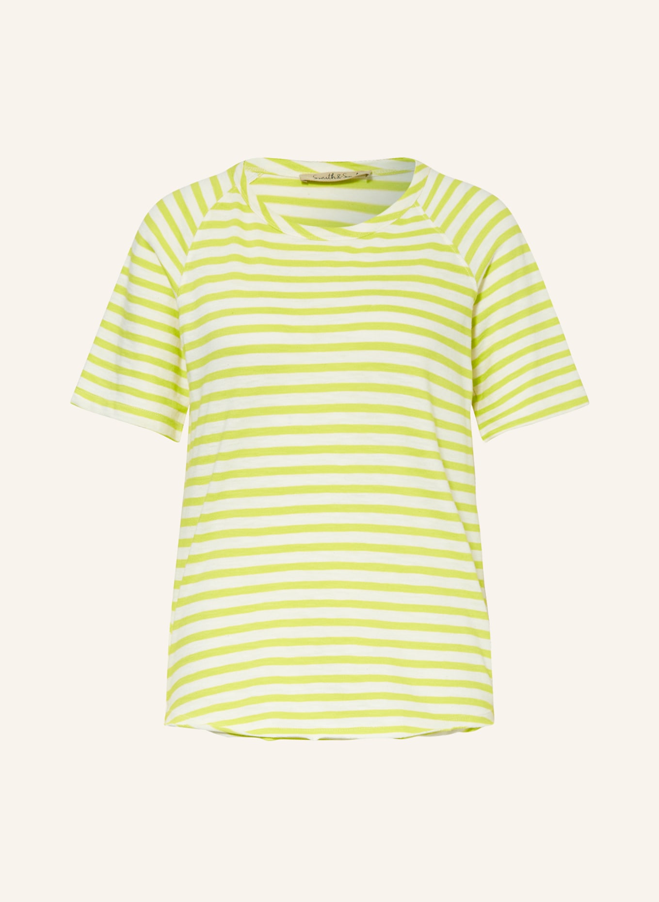 Smith & Soul T-shirt, Color: WHITE/ LIGHT GREEN (Image 1)