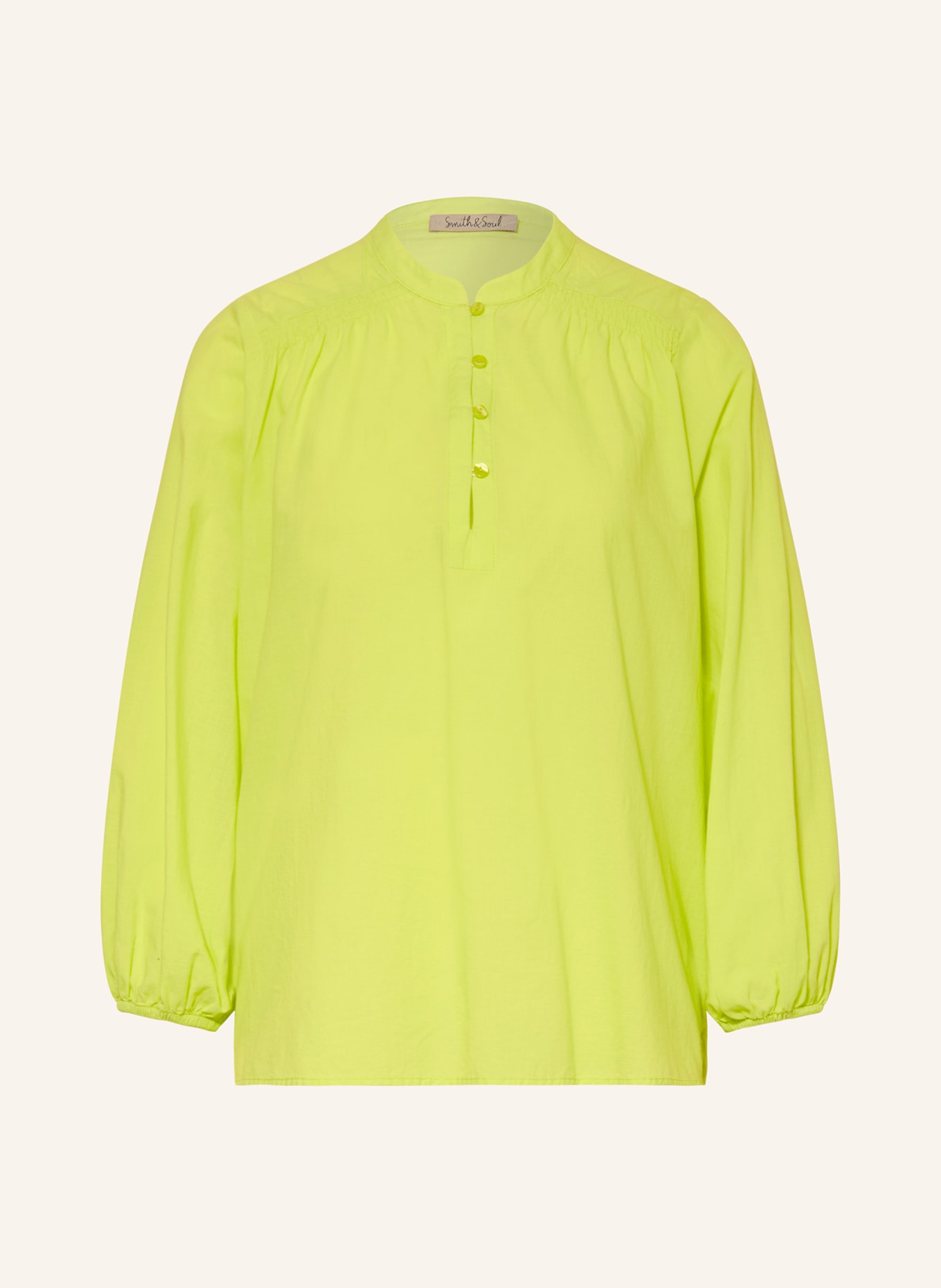 Smith & Soul Shirt blouse, Color: LIGHT GREEN (Image 1)