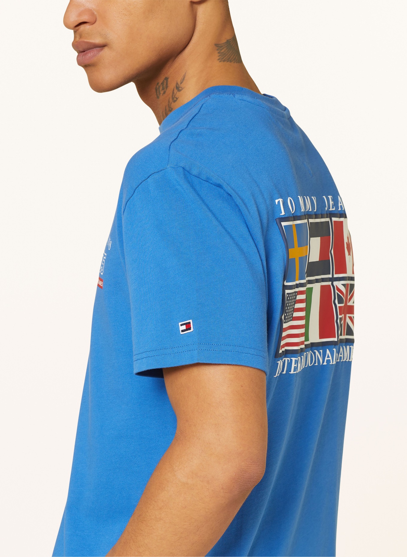 TOMMY JEANS T-Shirt, Farbe: BLAU (Bild 4)