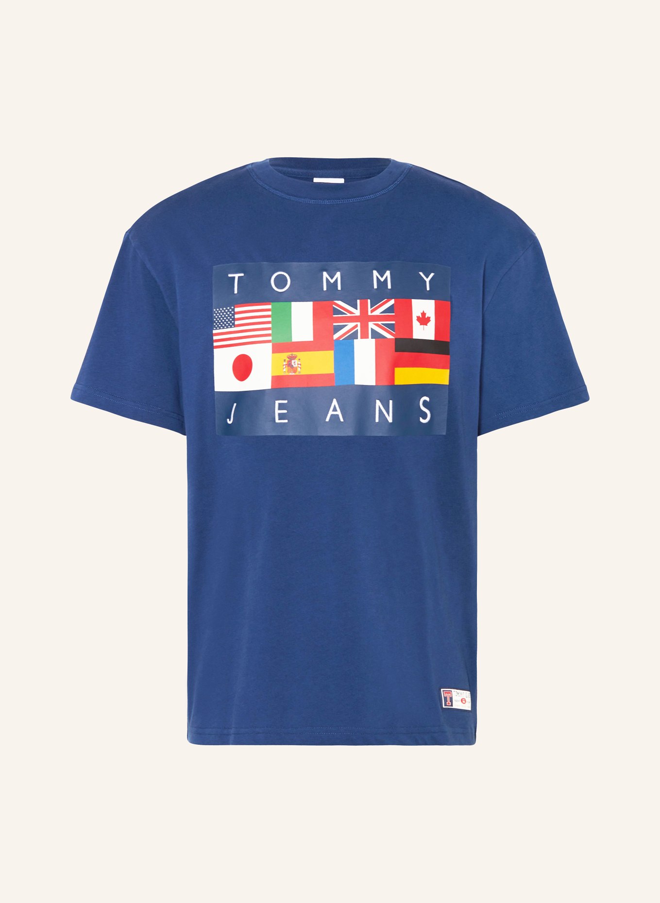 TOMMY JEANS T-Shirt, Farbe: DUNKELBLAU/ WEISS/ ROT (Bild 1)