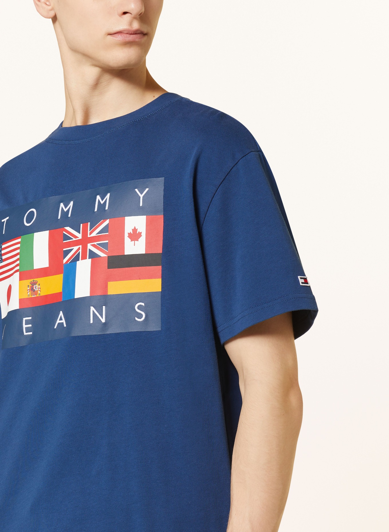 TOMMY JEANS T-Shirt, Farbe: DUNKELBLAU/ WEISS/ ROT (Bild 4)
