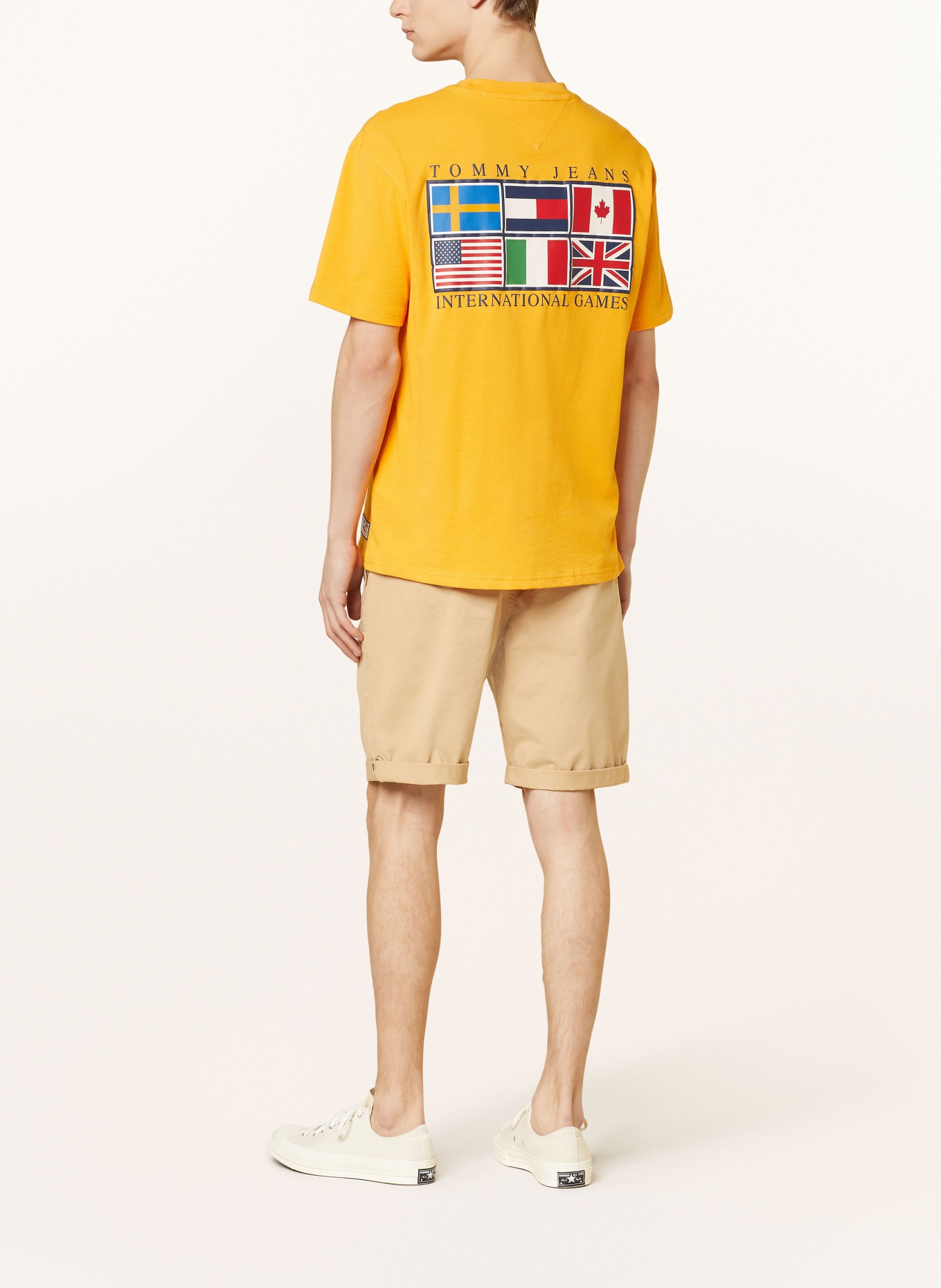 TOMMY JEANS T-Shirt, Farbe: ORANGE (Bild 2)