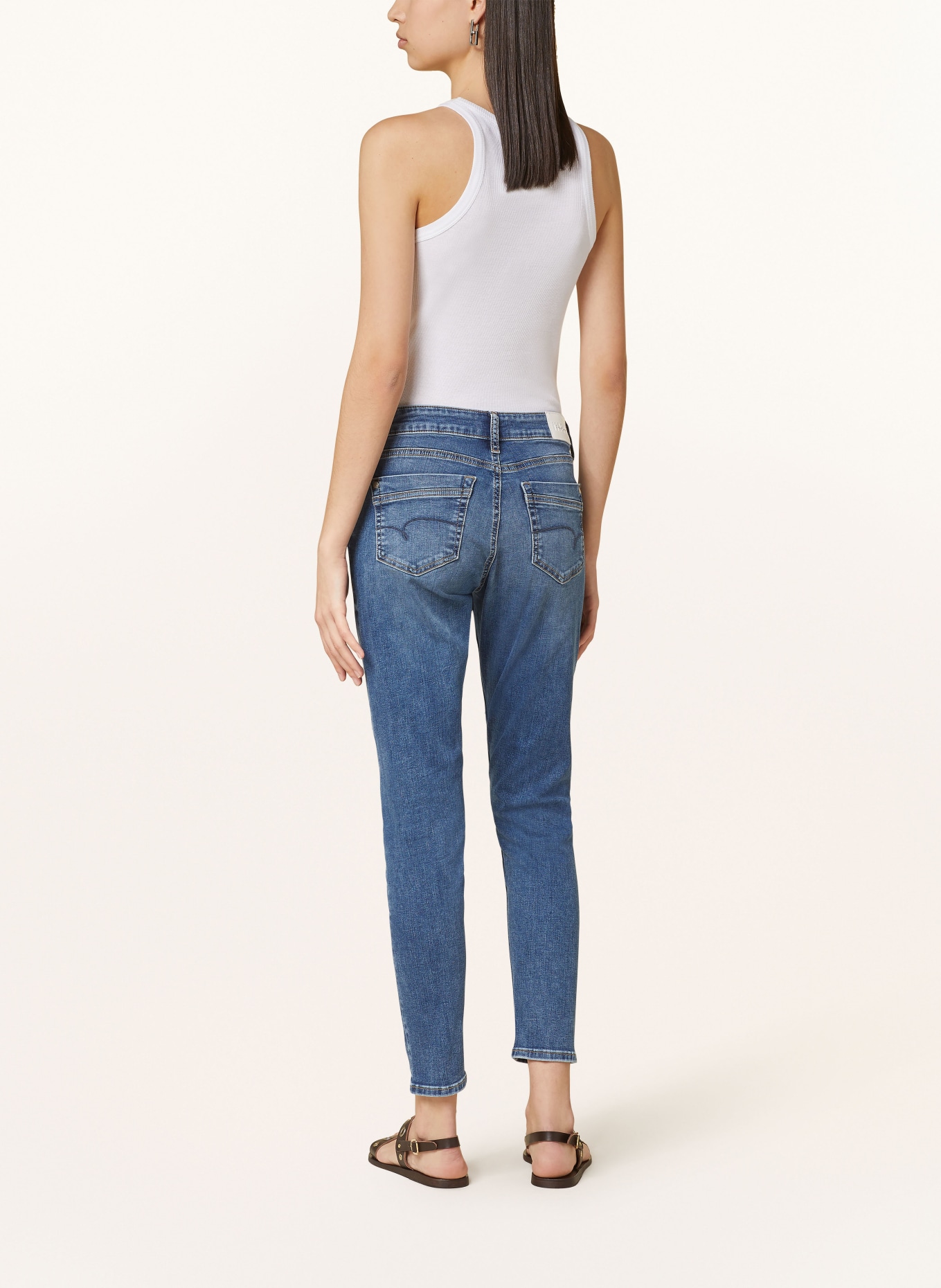 mavi Skinny Jeans MATILDA, Farbe: 86318 mid blue brushed premium indig (Bild 3)