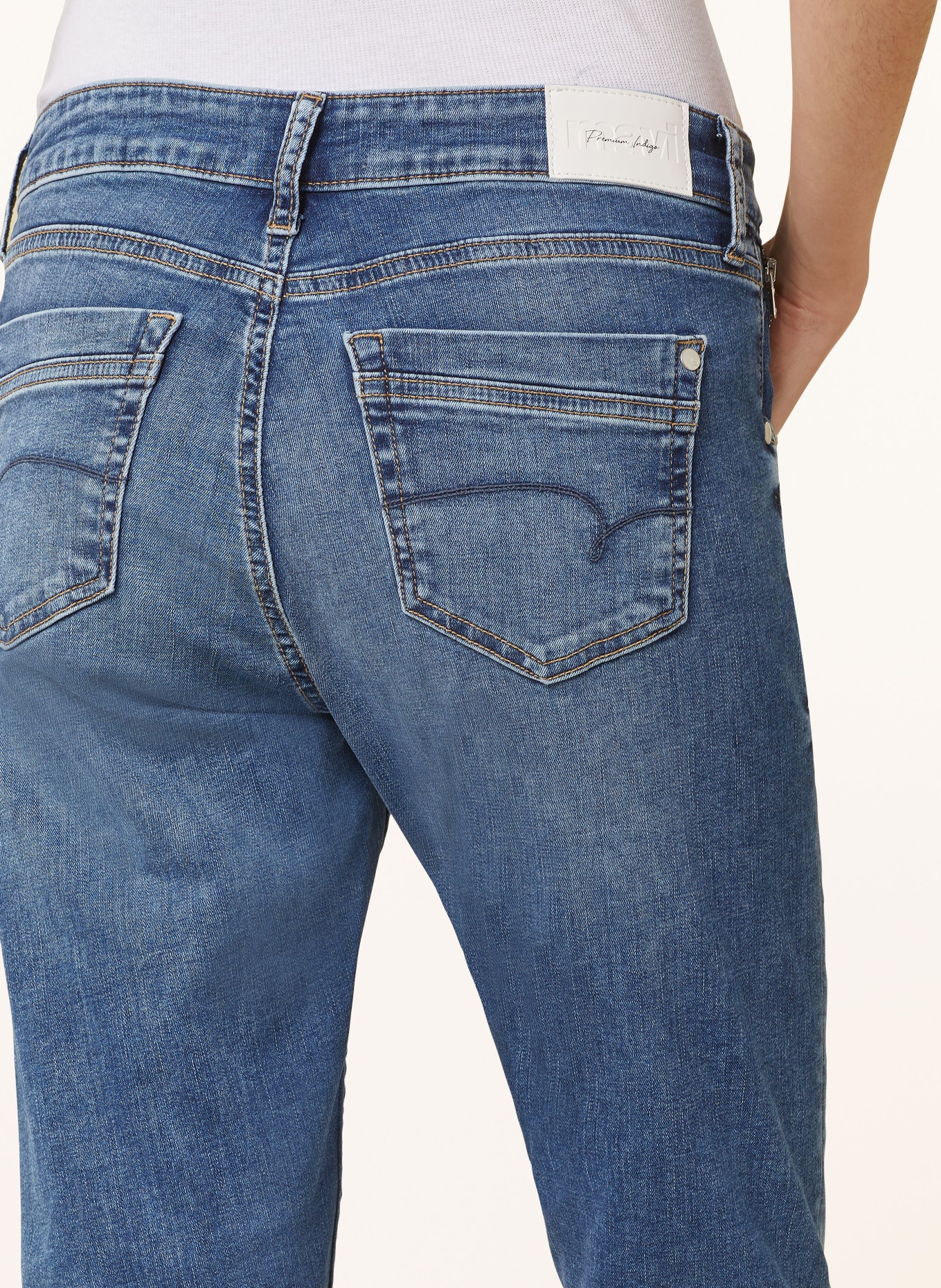 mavi Skinny Jeans MATILDA, Farbe: 86318 mid blue brushed premium indig (Bild 5)