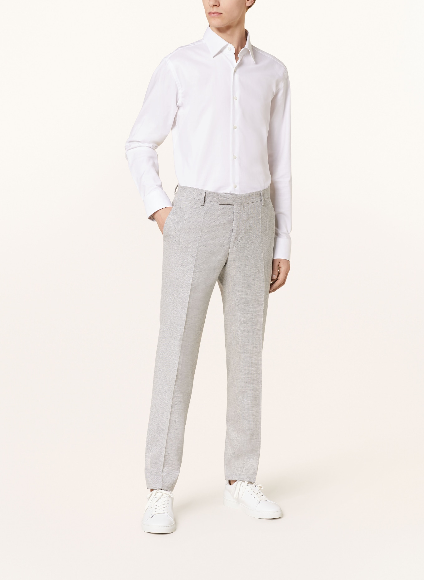 pierre cardin Suit trousers RYAN extra slim fit, Color: LIGHT GRAY (Image 3)