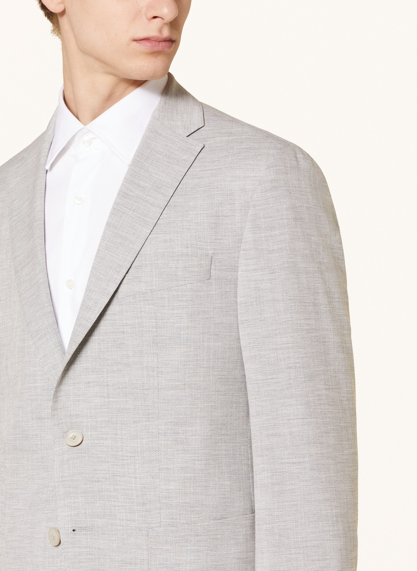 pierre cardin Suit jacket MICHEL regular fit, Color: LIGHT GRAY (Image 5)