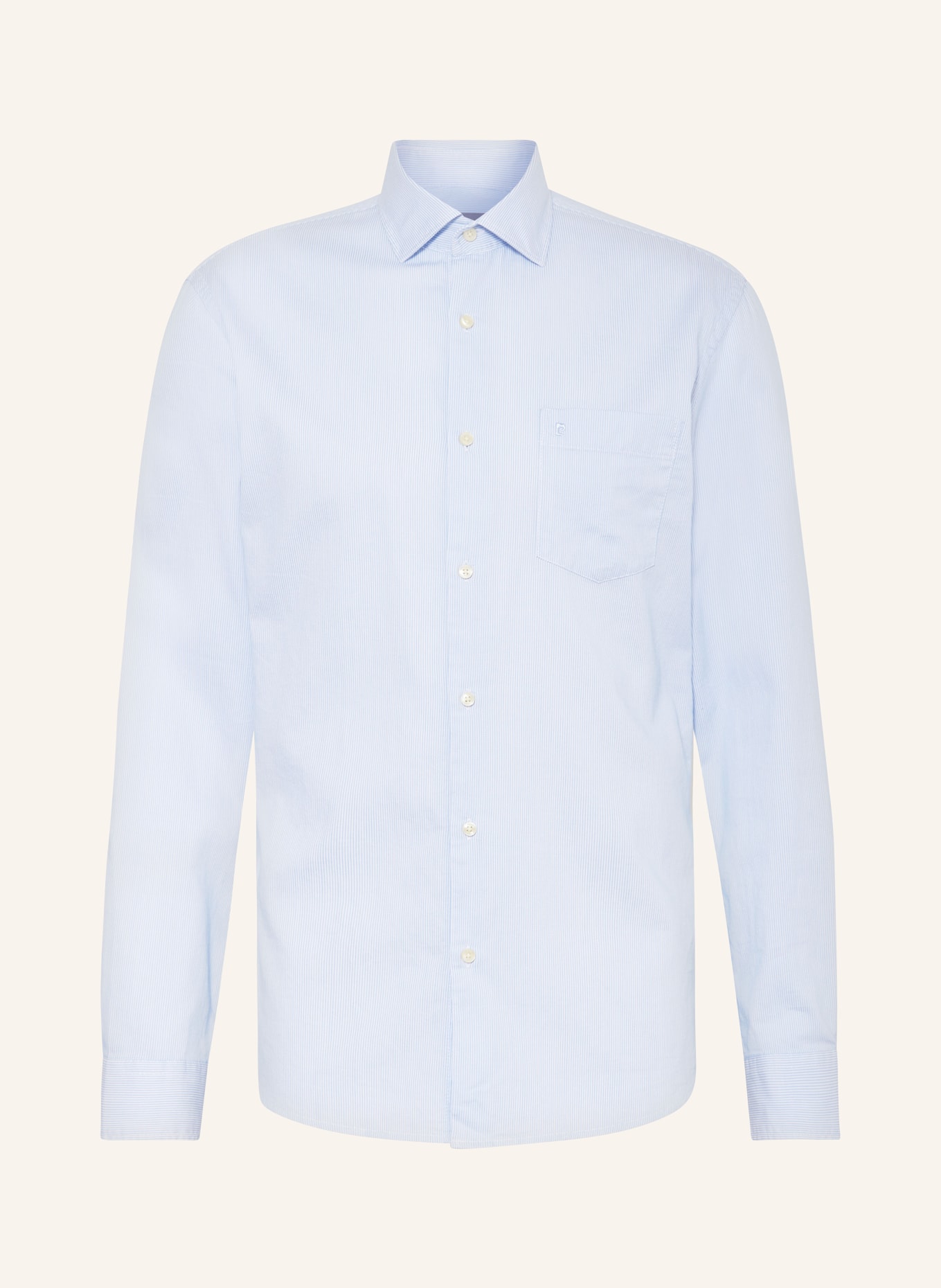 pierre cardin Shirt KENT modern fit, Color: LIGHT BLUE/ WHITE (Image 1)