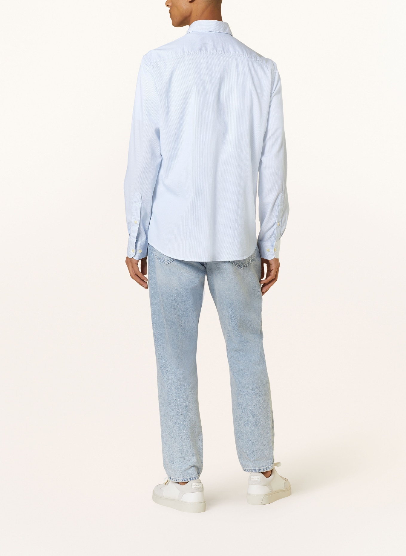pierre cardin Shirt KENT modern fit, Color: LIGHT BLUE/ WHITE (Image 3)